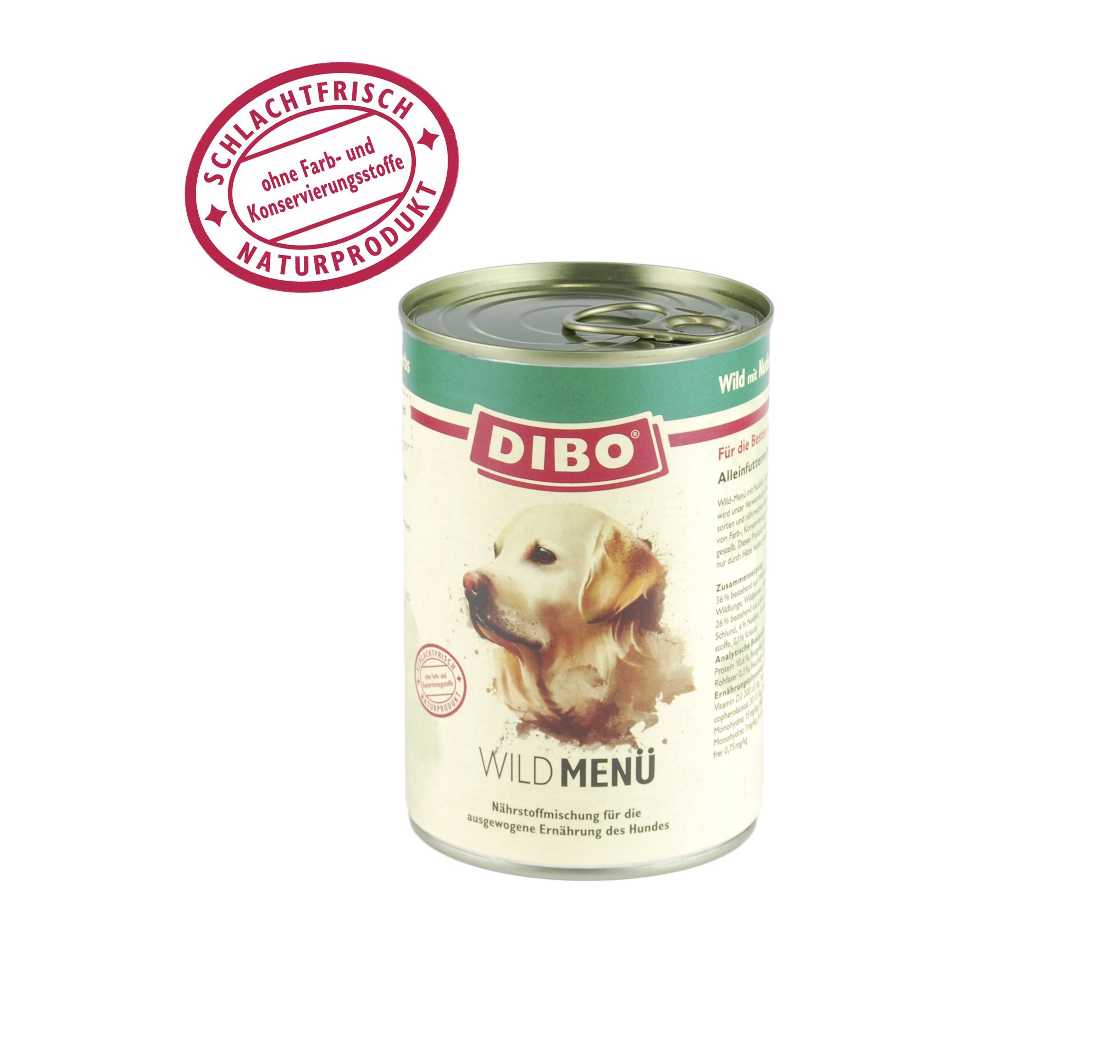 DIBO - WILD MENÜ, 400g-Dose