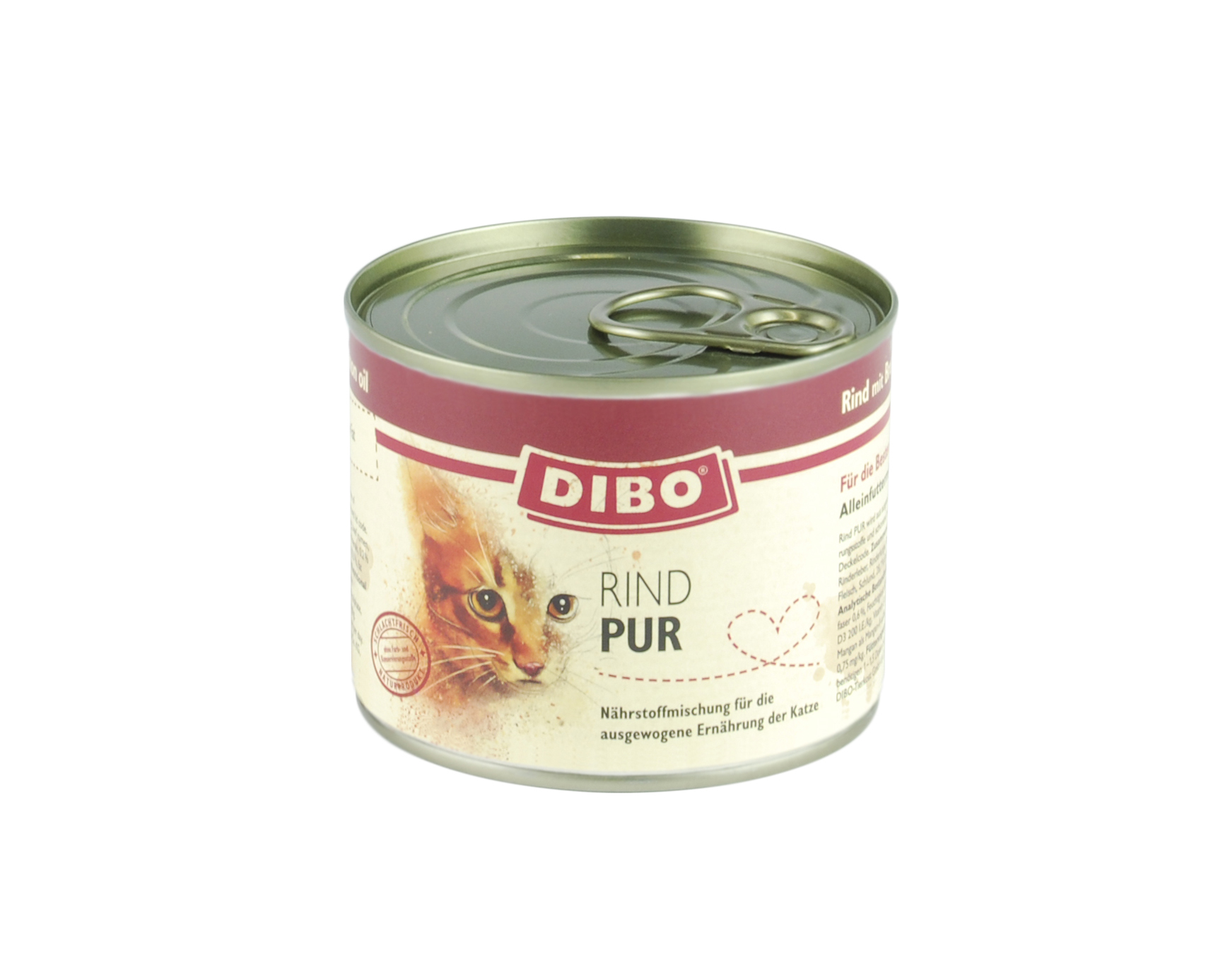 DIBO - CAT PUR RIND, 200g-Dose