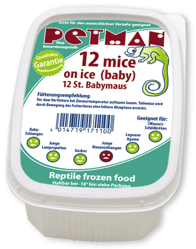 PETMAN Mice on Ice Baby, 12 Stk.-Dose