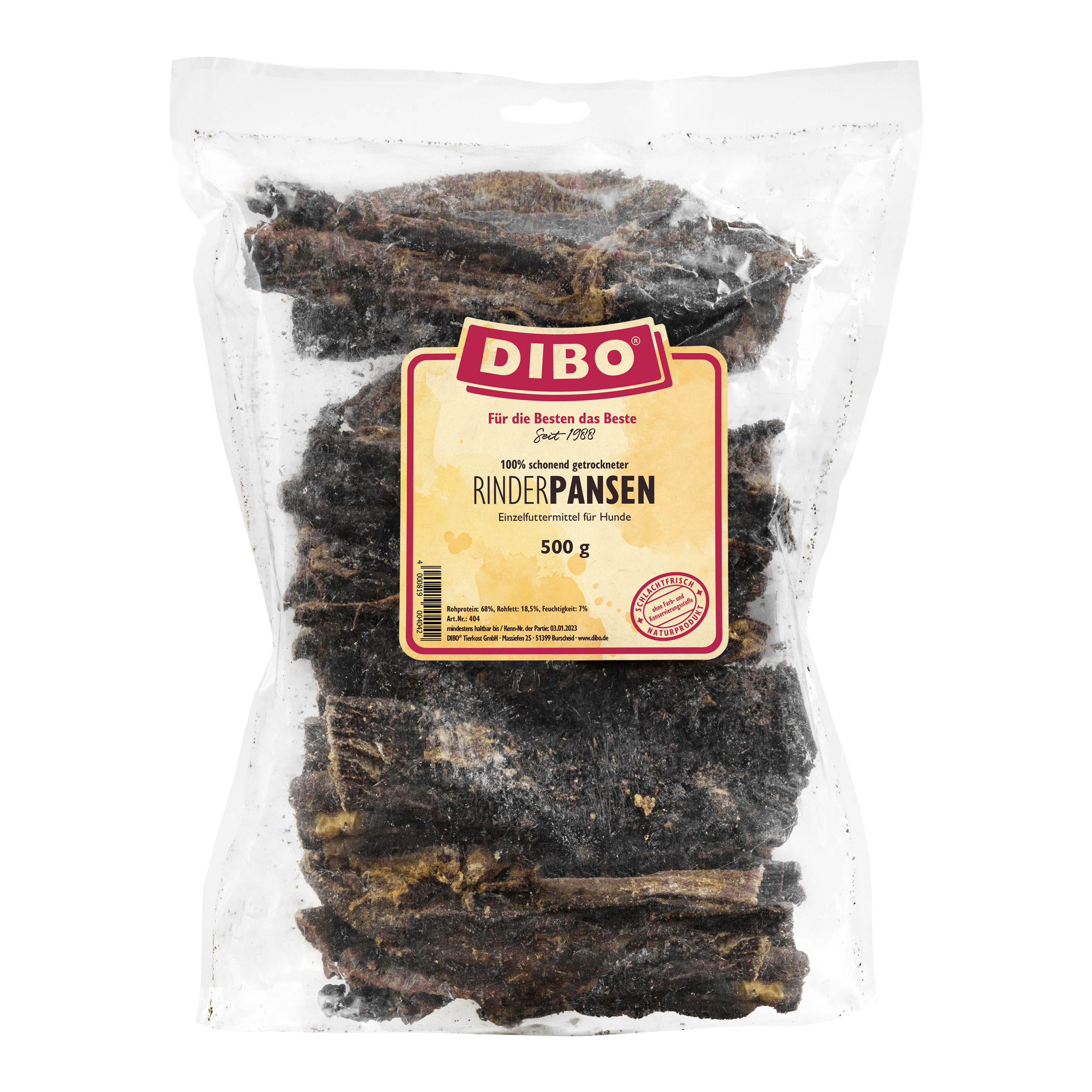 DIBO Rinder-Pansen 500g-Beutel