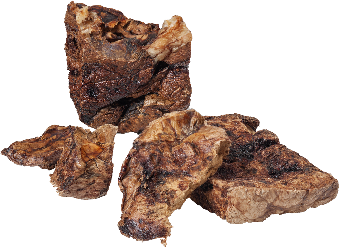 DIBO Rinder-Lunge, 250g-Beutel Getrocknete Stücke von Rinderlunge als Tierfutter