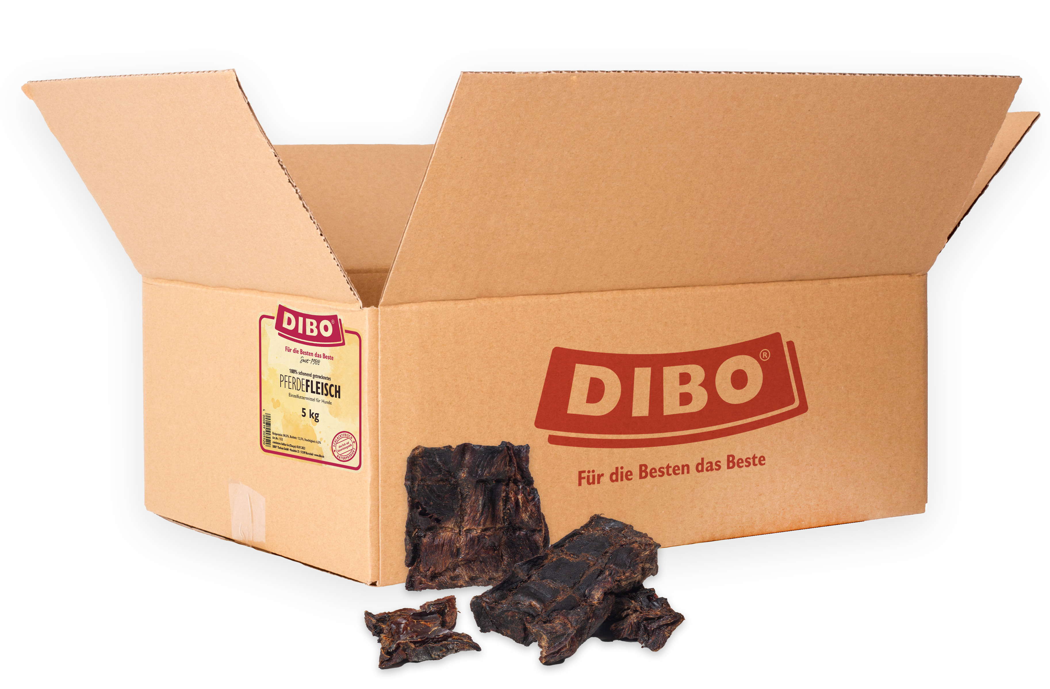 DIBO Pferde-Fleisch, 5kg-Karton