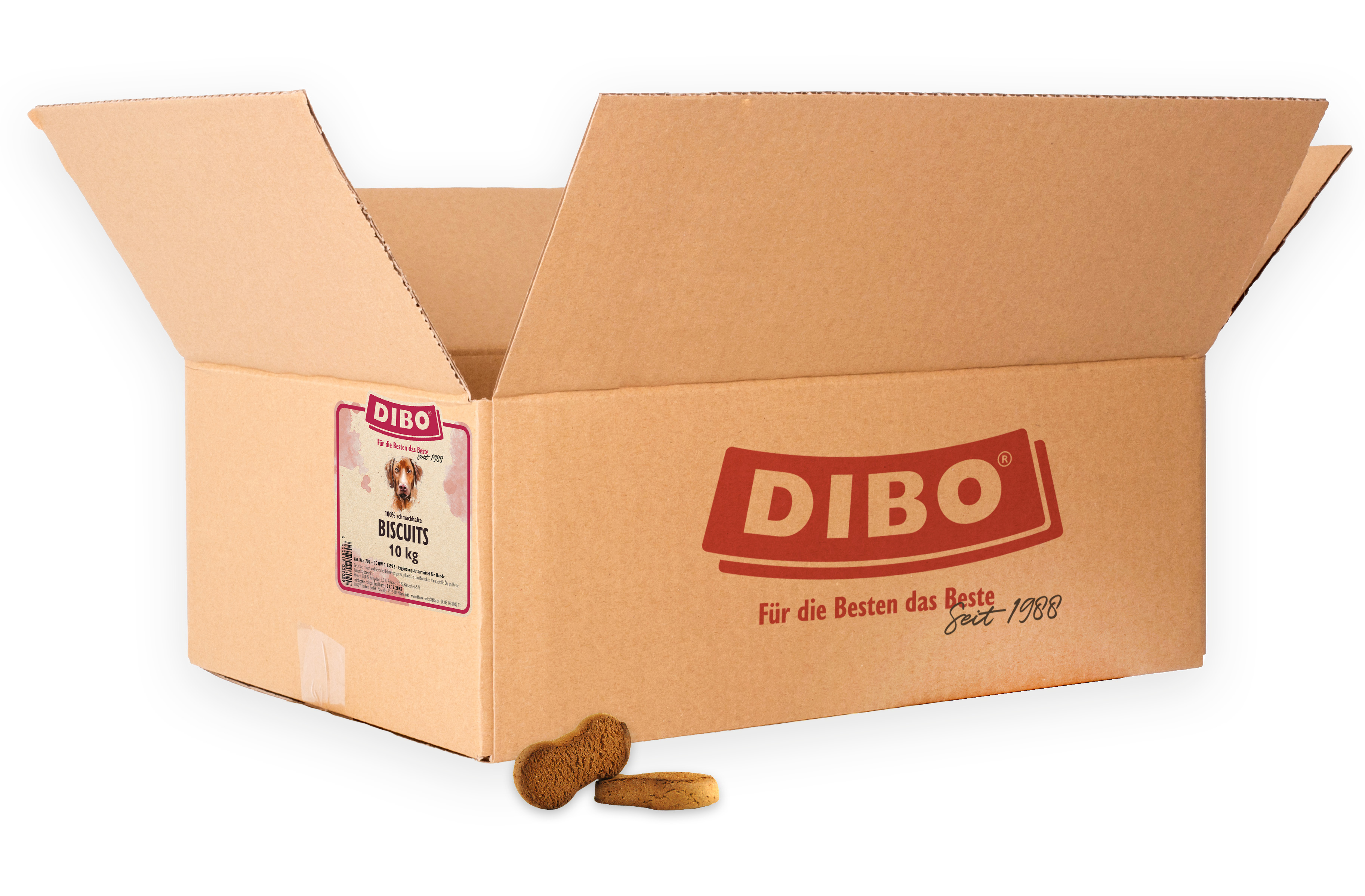 DIBO Biscuits, 10kg-Karton