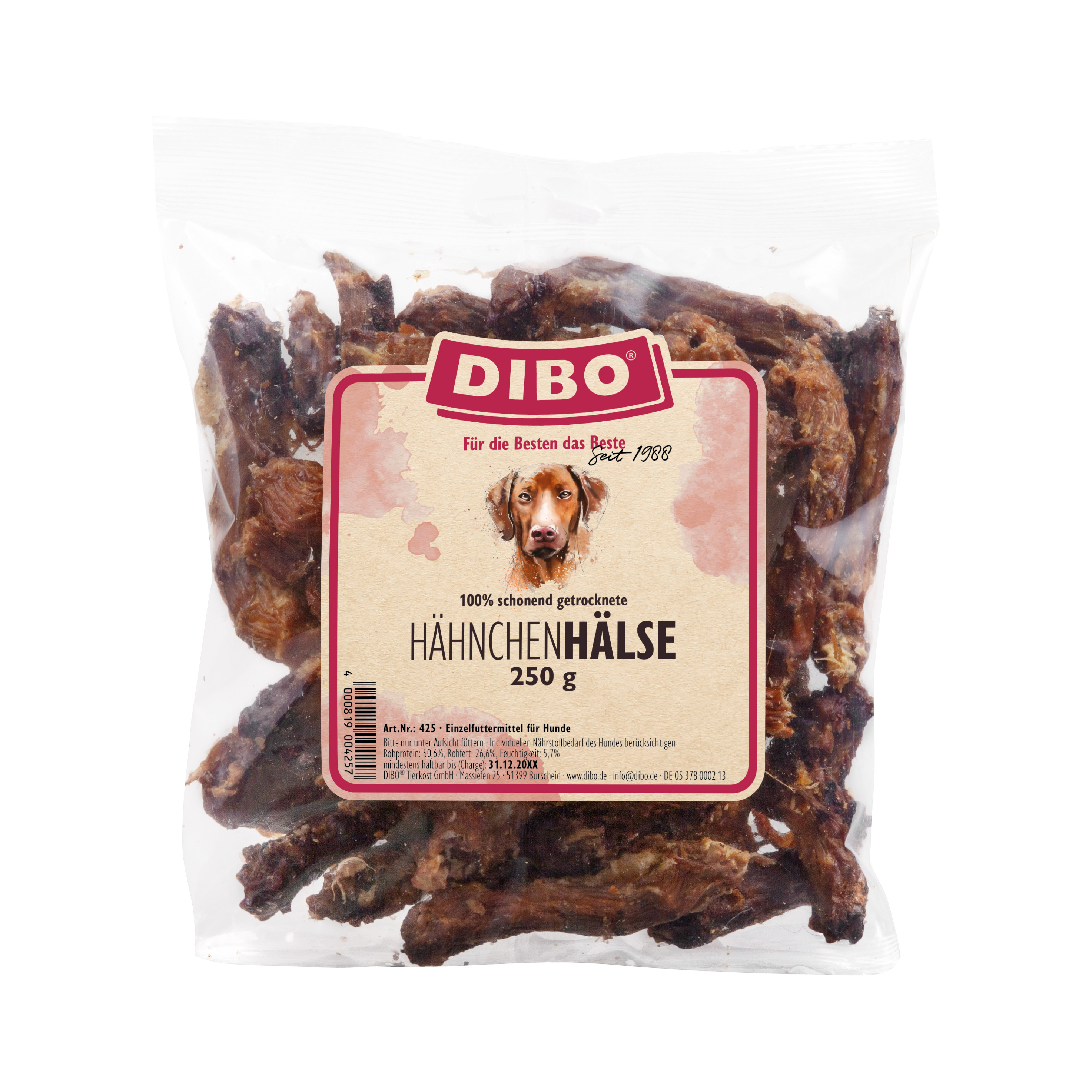 DIBO Hähnchen-Hälse, 250g-Beutel