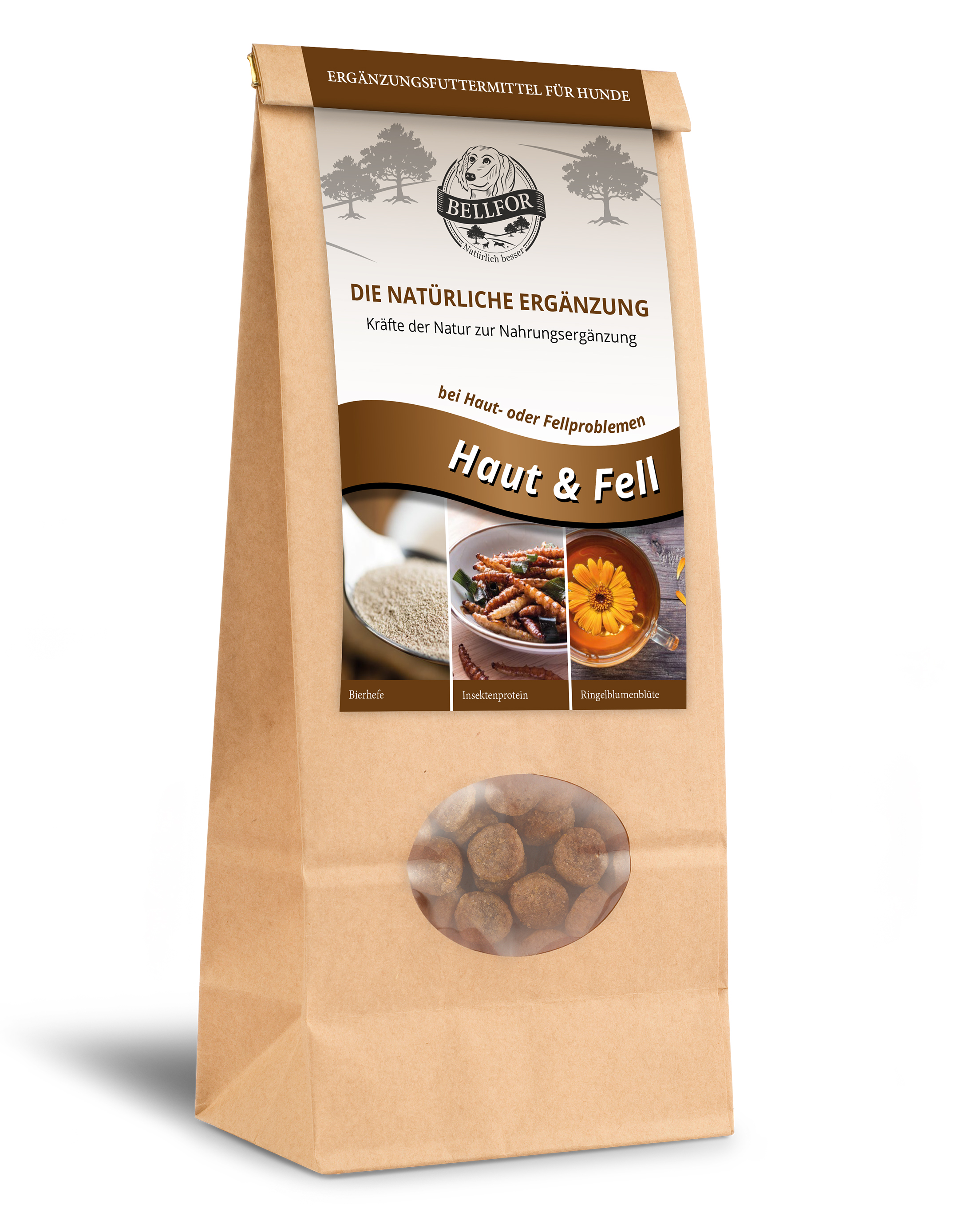 Bellfor "Haut & Fell"-Kekse, 200g-Beutel