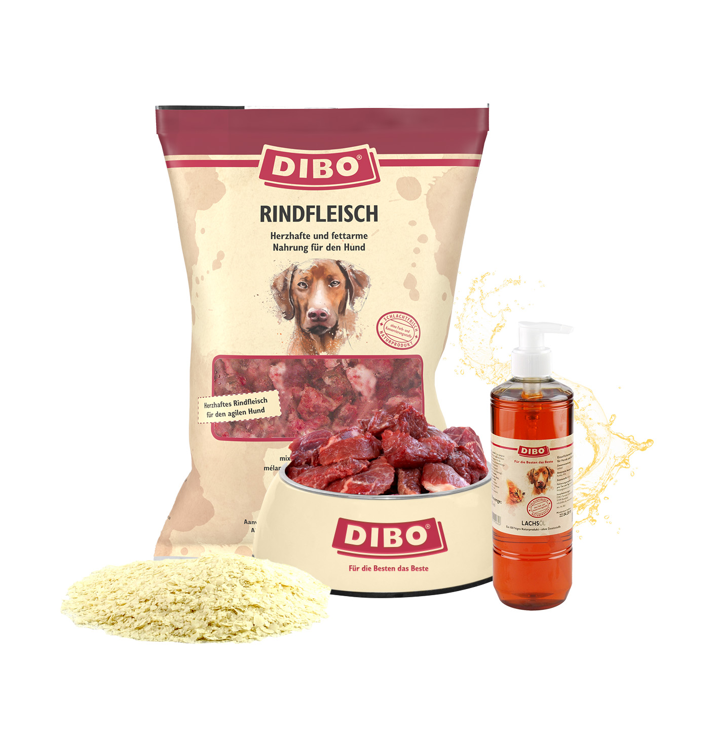 DIBO Kartoffelflocken, 1kg-Beutel