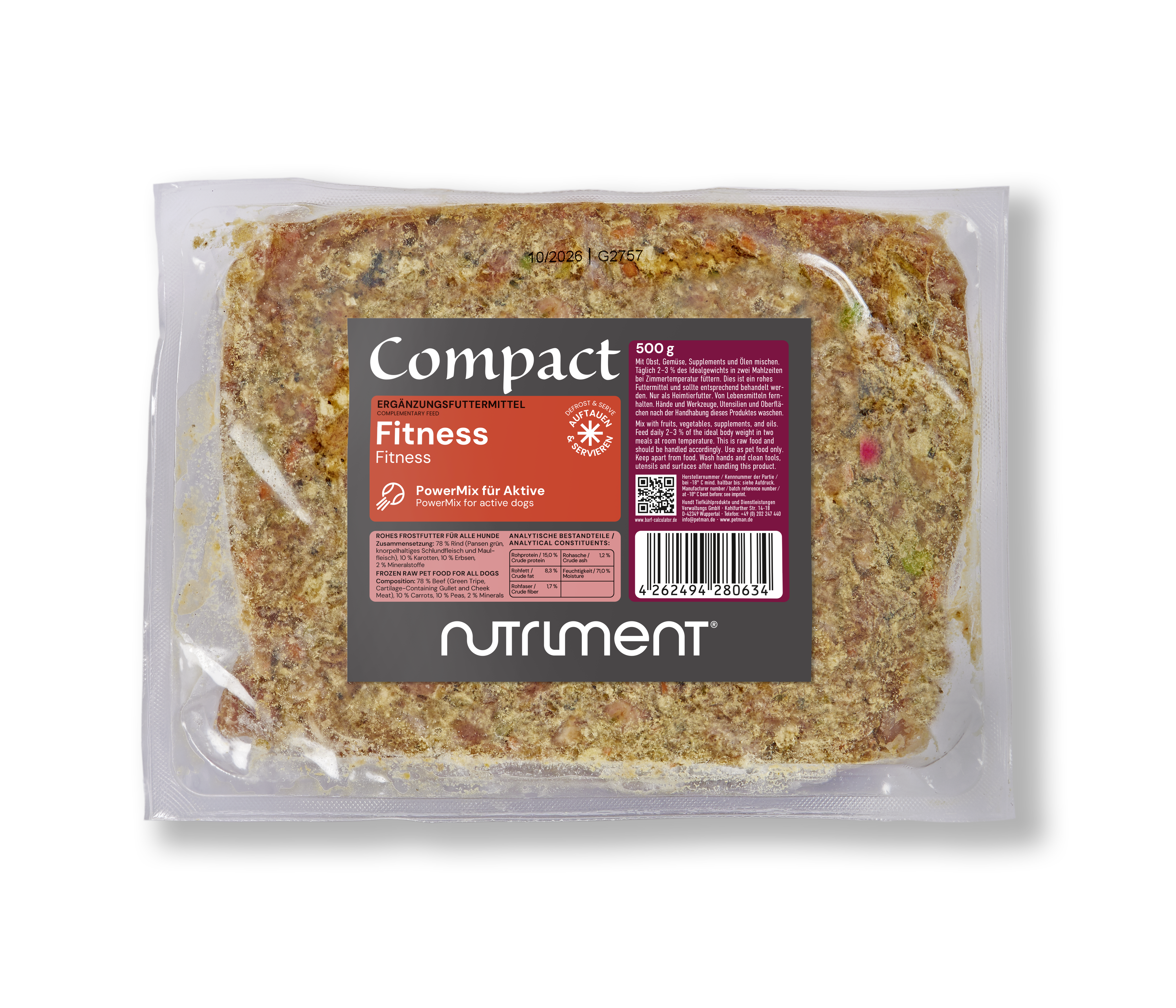 Nutriment Compact FITNESS