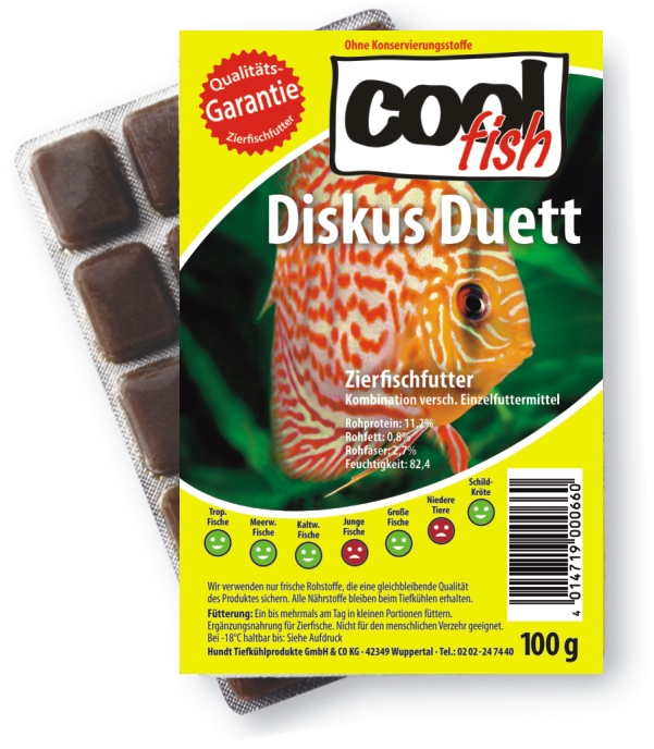 Cool Fish Diskus Duett, 100g-Blister