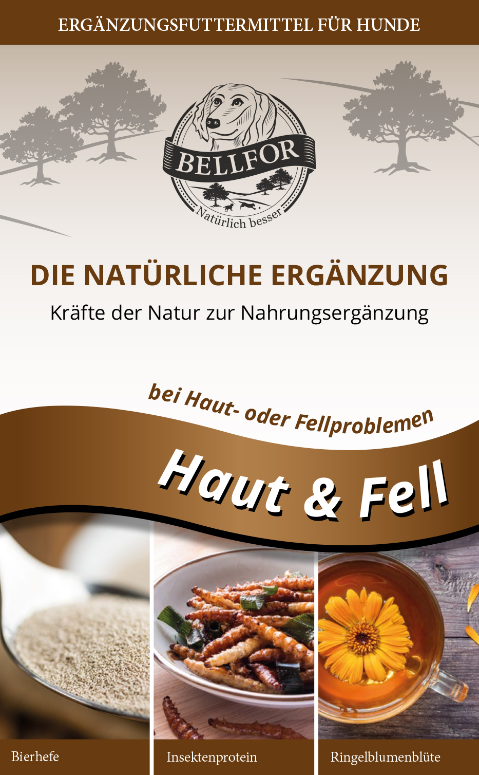 Bellfor "Haut & Fell"-Kekse, 200g-Beutel