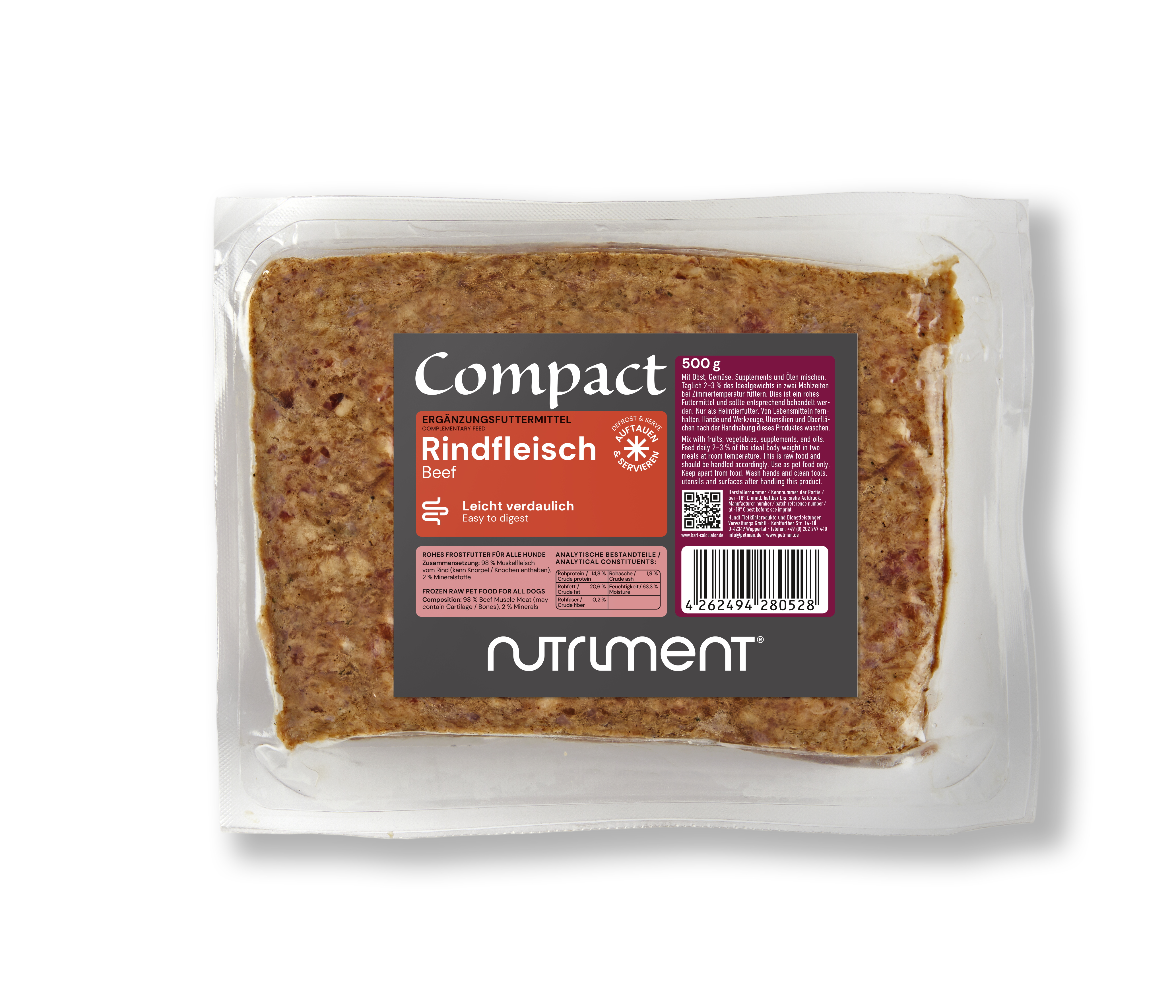 Nutriment Compact RINDFLEISCH