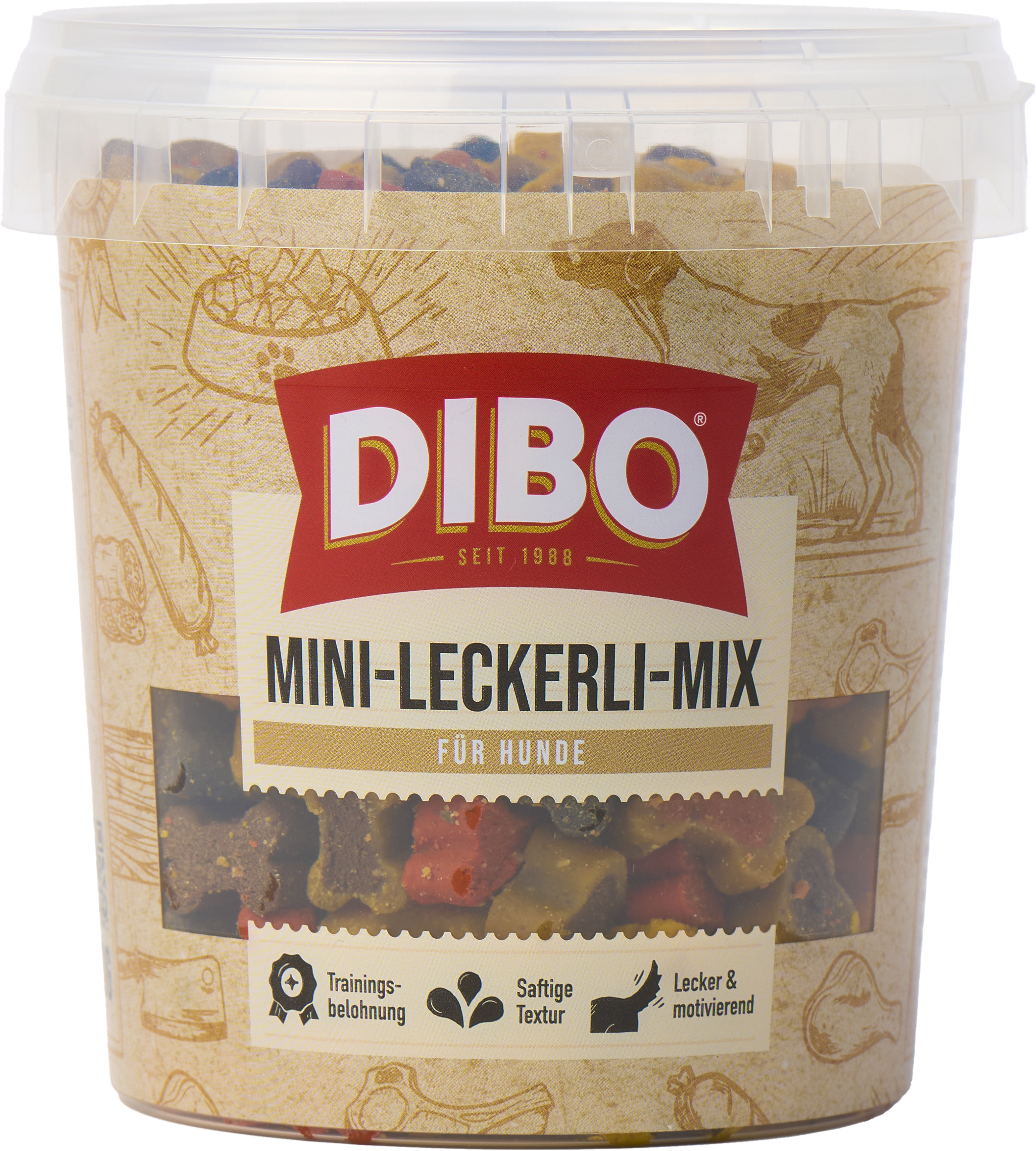DIBO Mini-Leckerli-Mix, 500g-Eimer