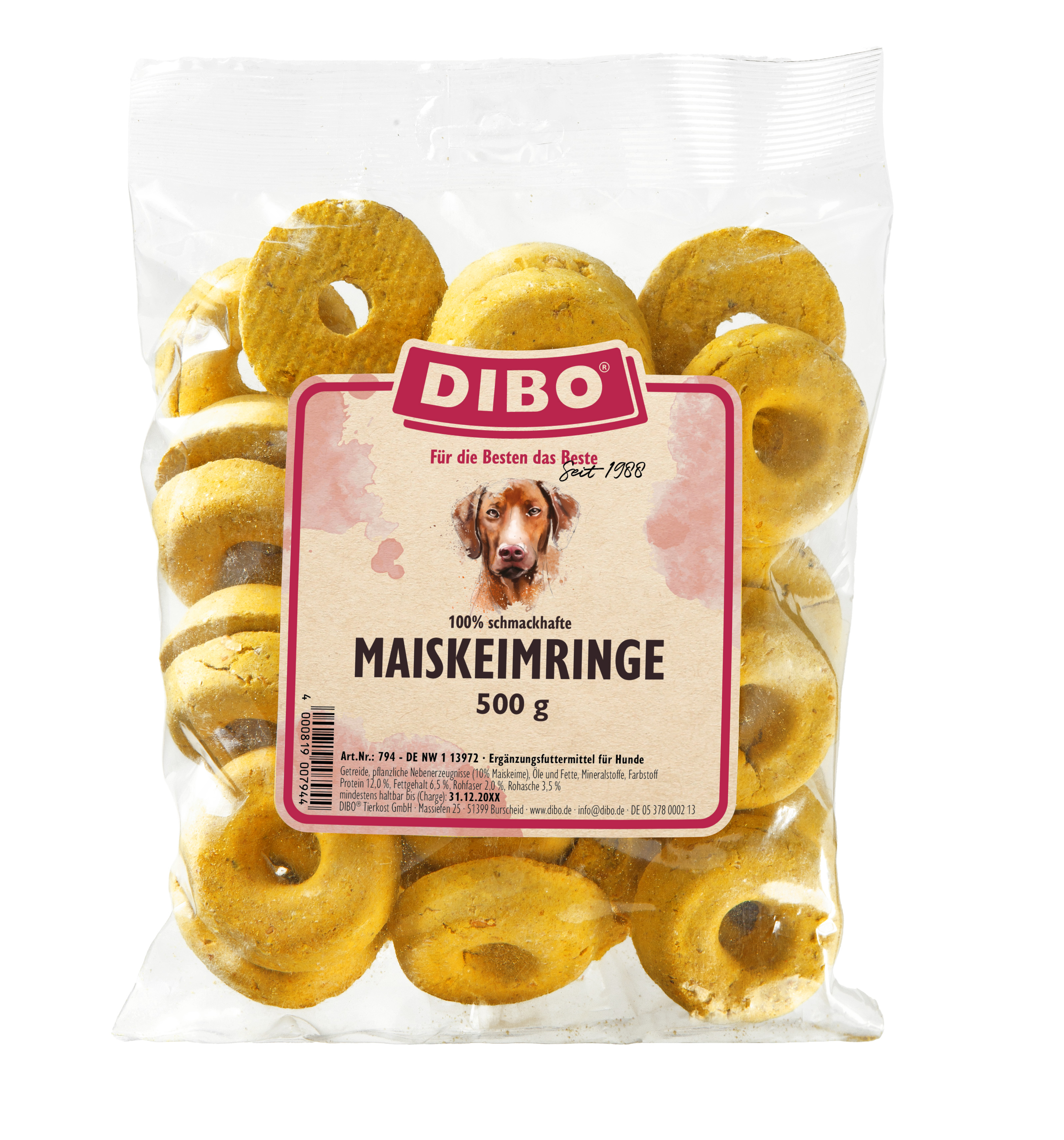 DIBO Maiskeimringe, 500g-Beutel