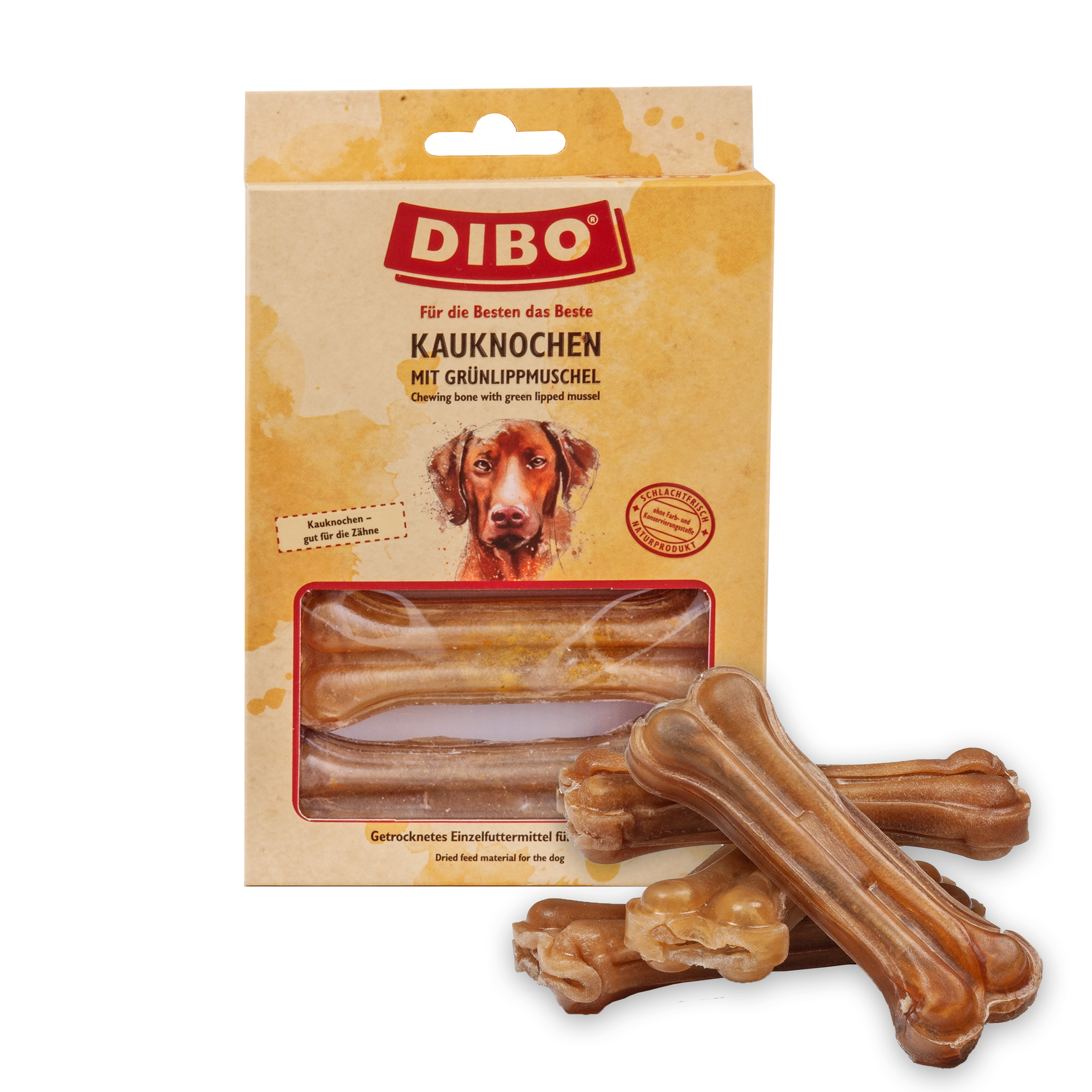 Kauknochen mit Grünlippmuschel 120g