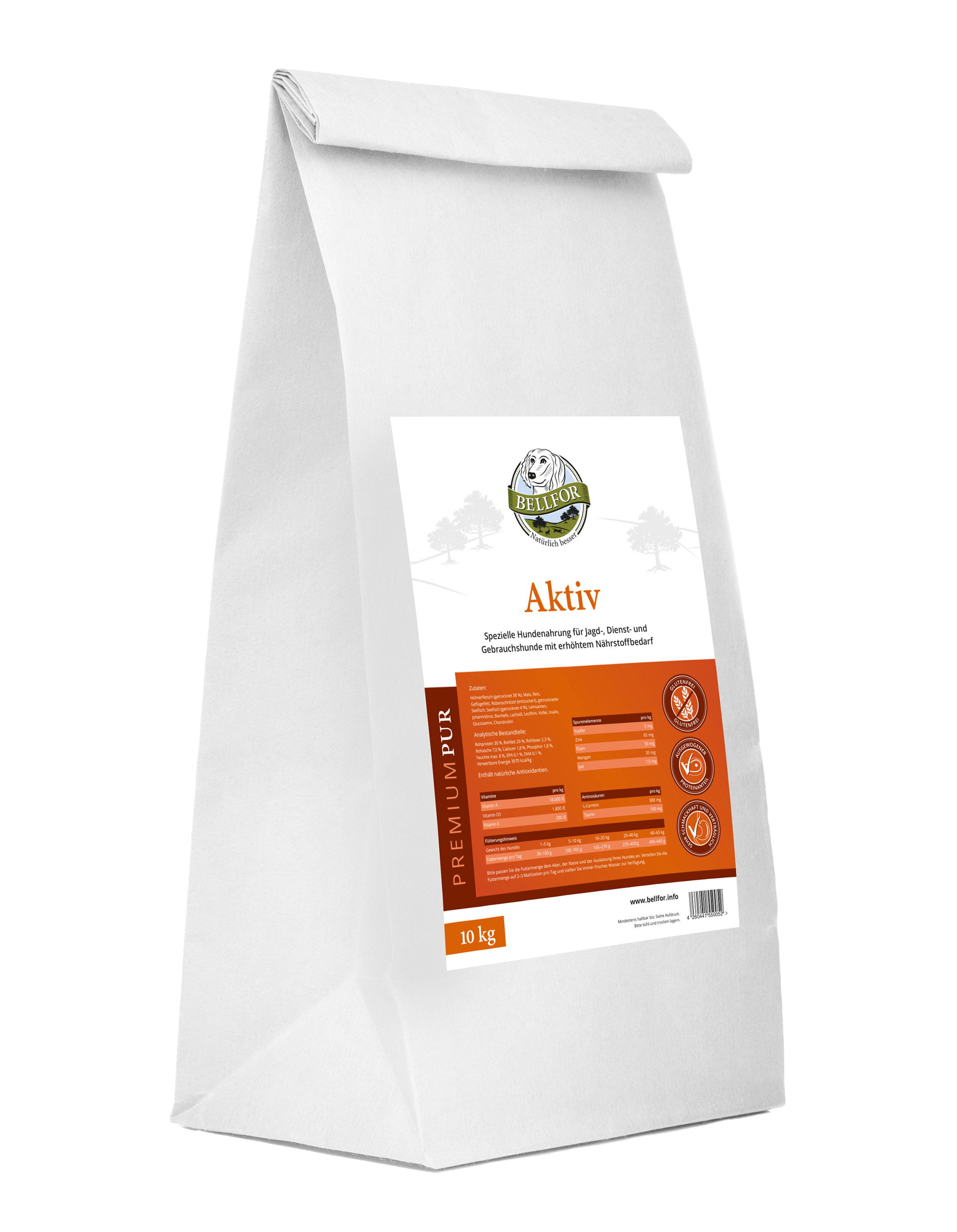 Premium Pur Aktiv, 10kg-Sack