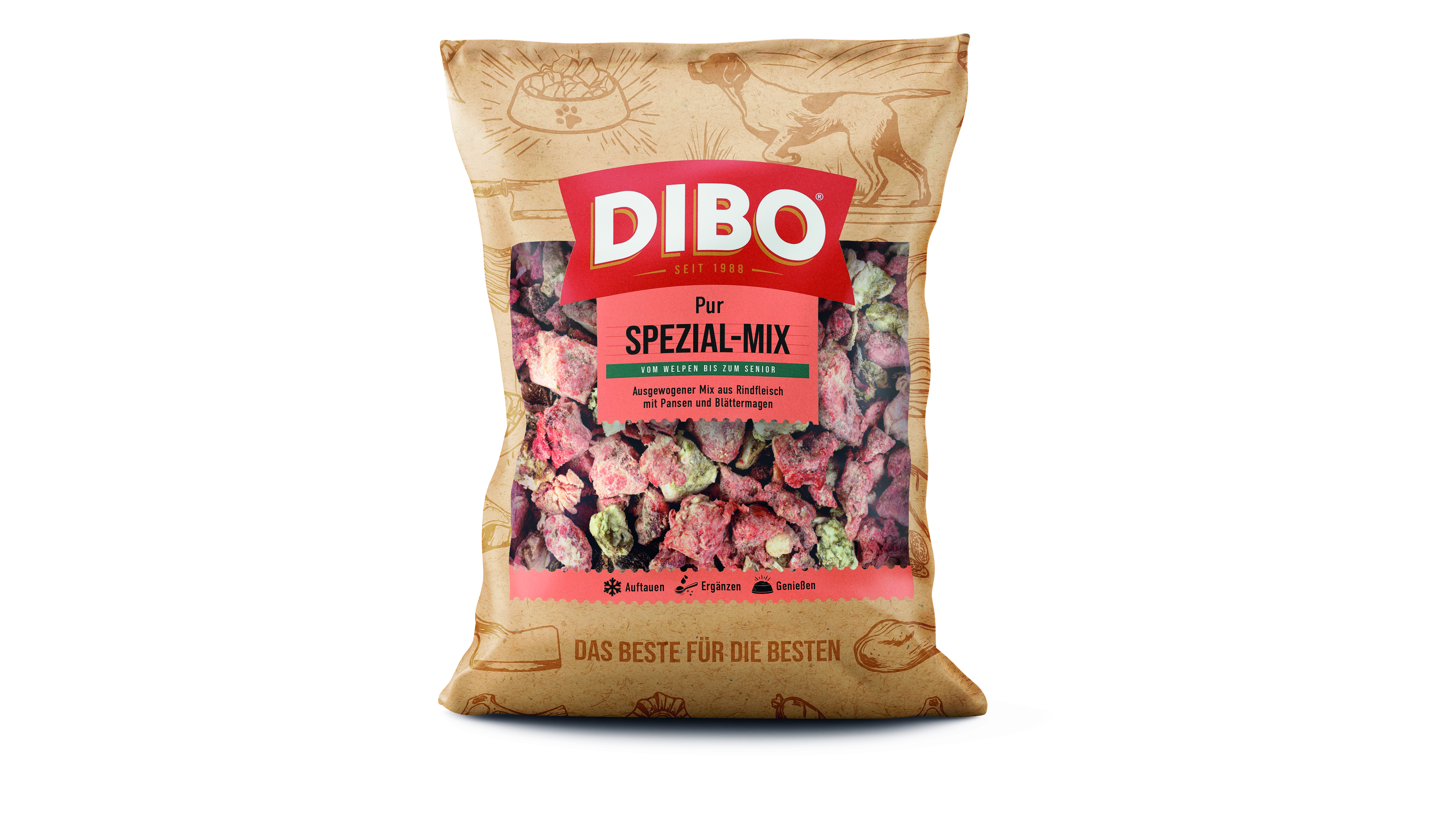 DIBO Spezial - B.A.R.F.-Frostfutter für Hunde