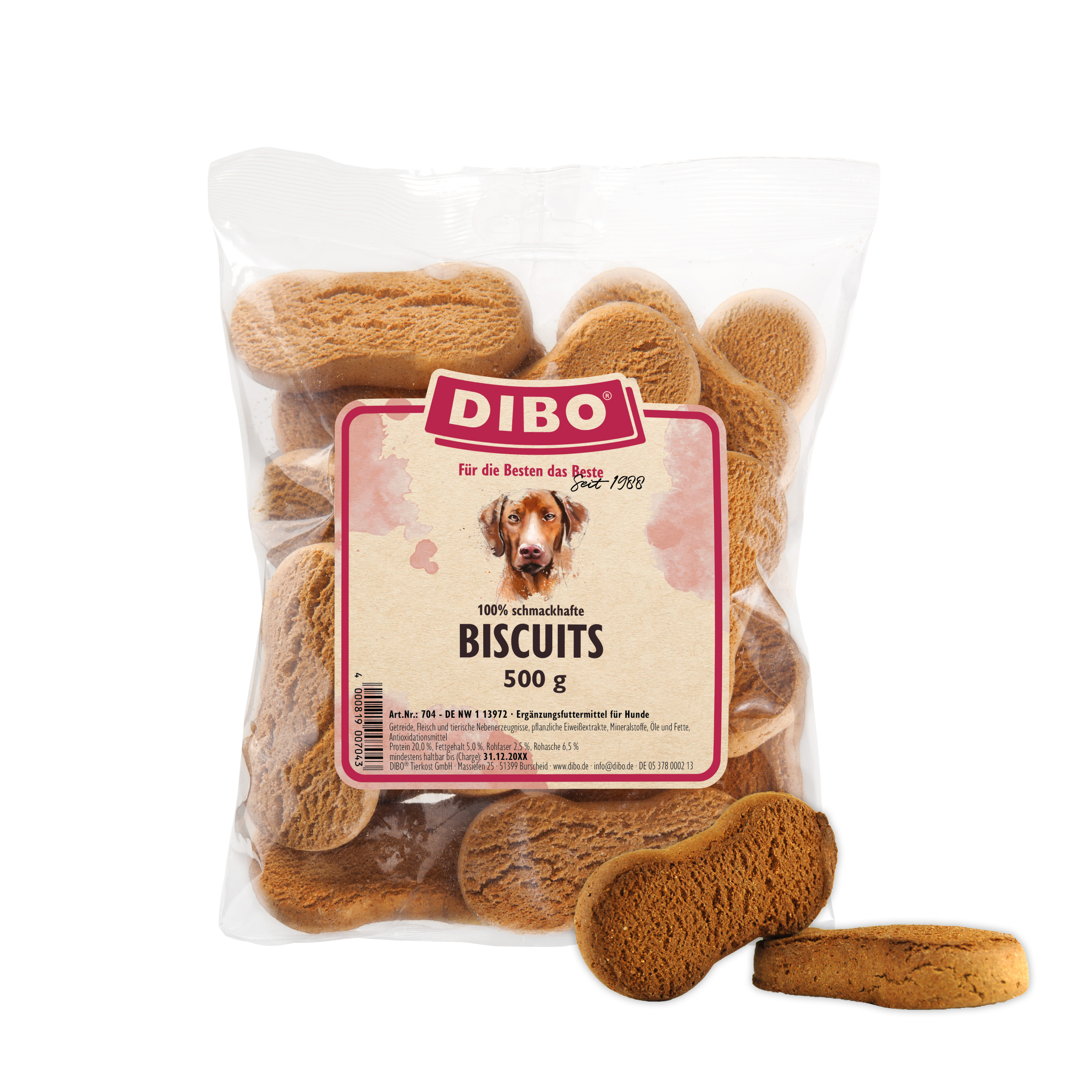 DIBO Biscuits, 500g-Beutel