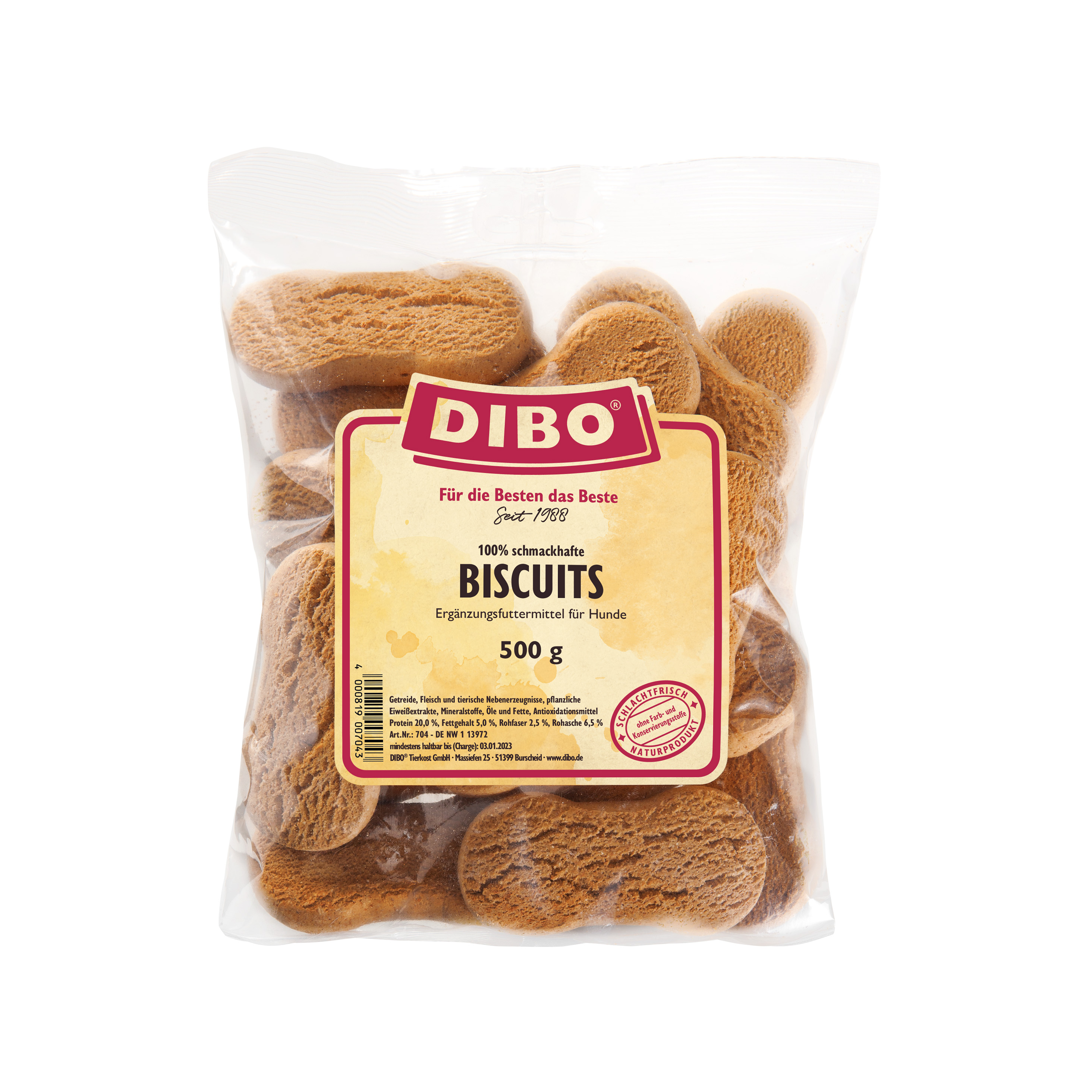 Biscuits 500g-Beutel
