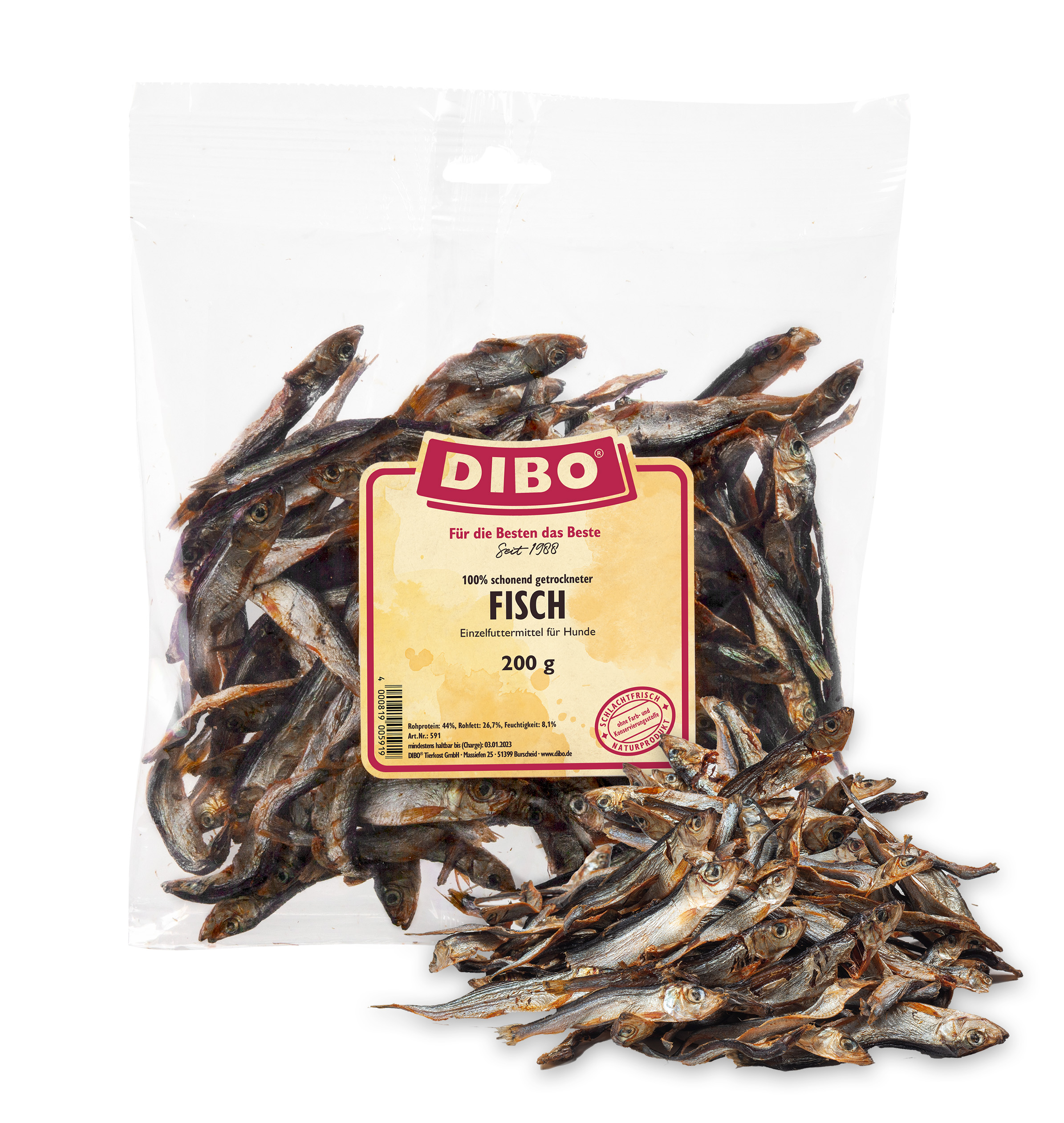Fisch 200g Beutel