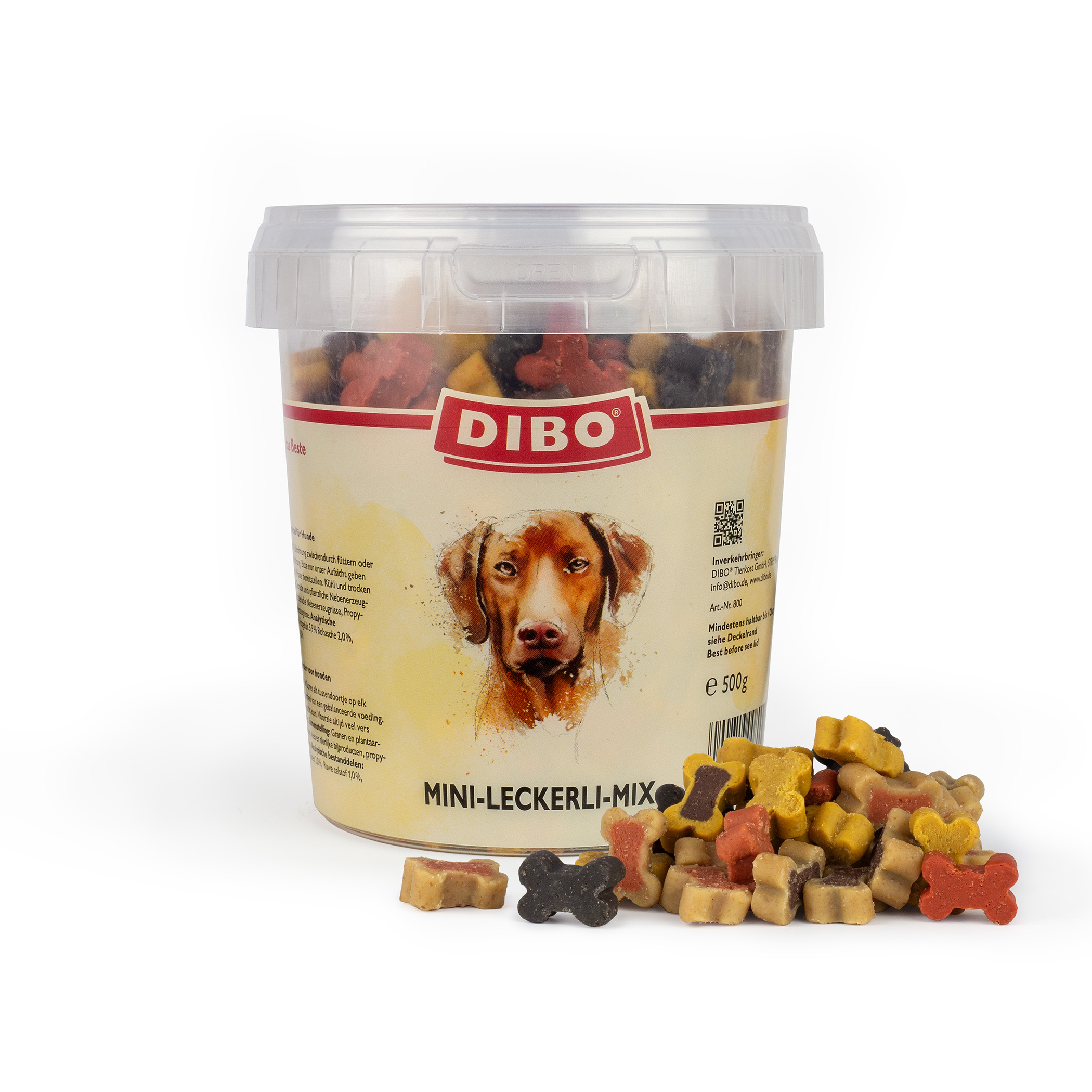 DIBO Mini-Leckerli-Mix, 500g-Eimer