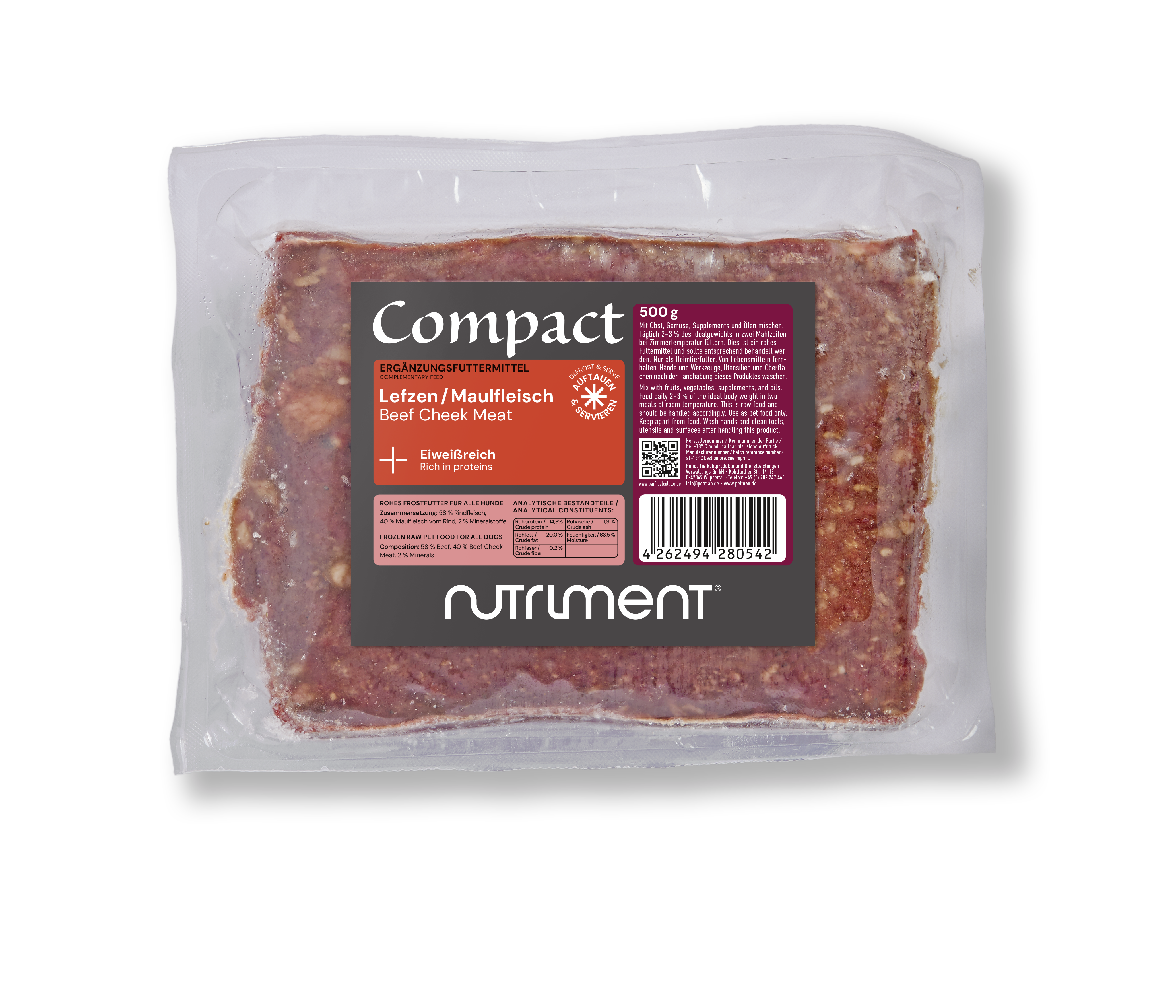 Nutriment Compact LEFZEN / MAULFLEISCH