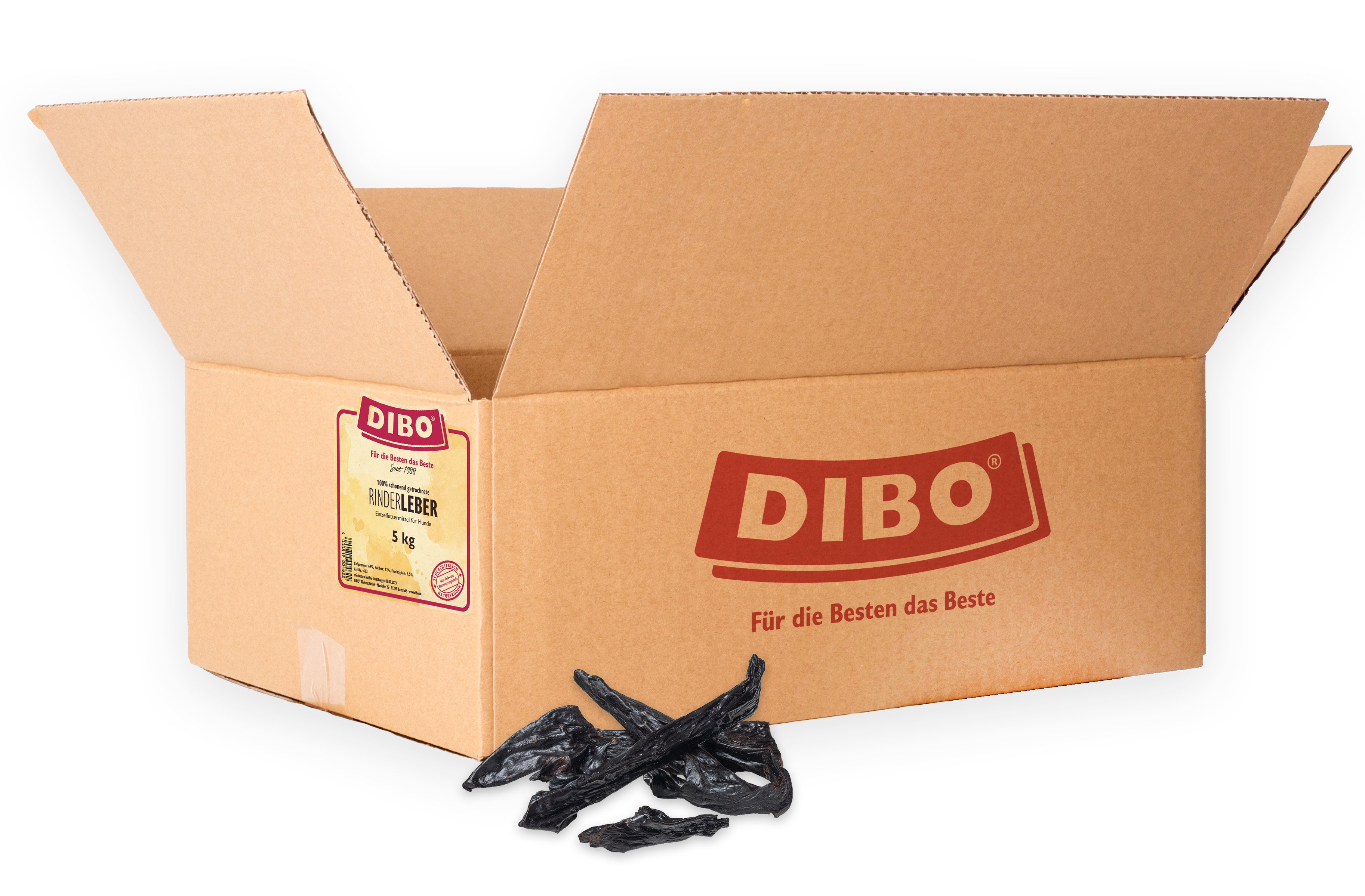 DIBO Rinder-Leber, 5kg-Karton