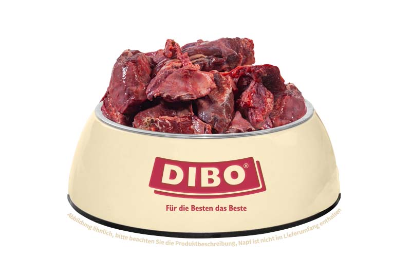 DIBO Kopffleisch - B.A.R.F.-Frostfutter für Hunde - 10 x 2000g