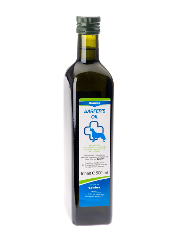 Barfer's Oil, 500ml-Flasche