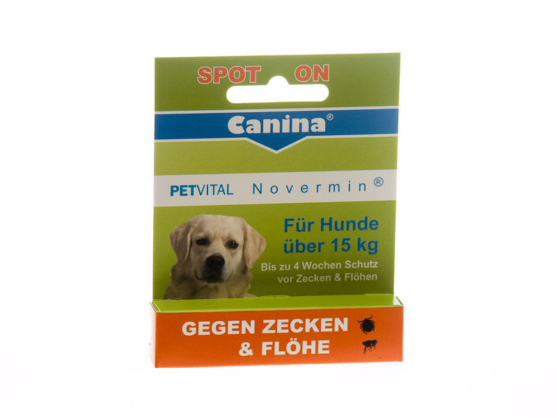 PETVITAL Novermin für große Hunde, 4 x 4ml