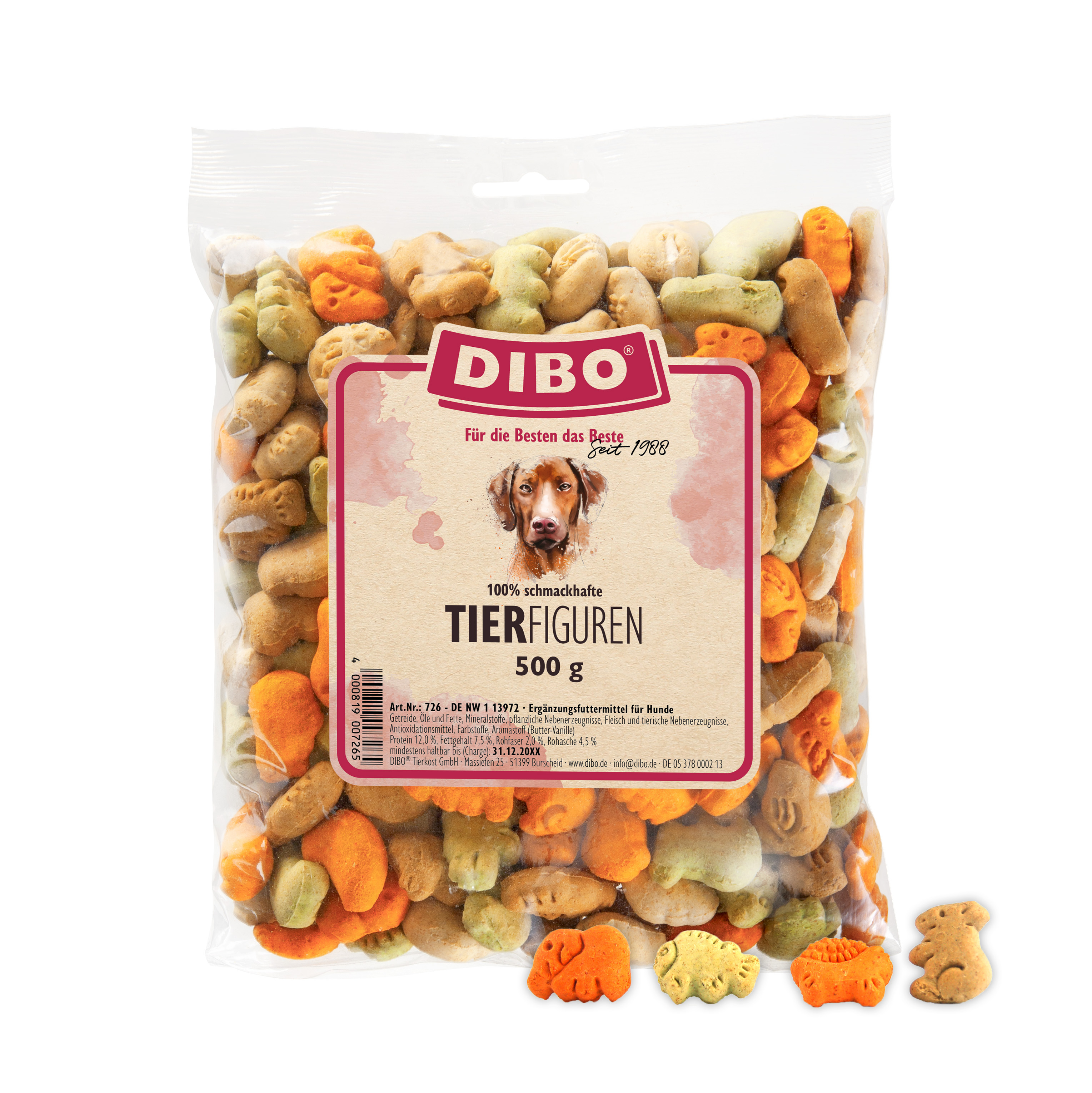 DIBO Tier Figuren, 500g-Beutel