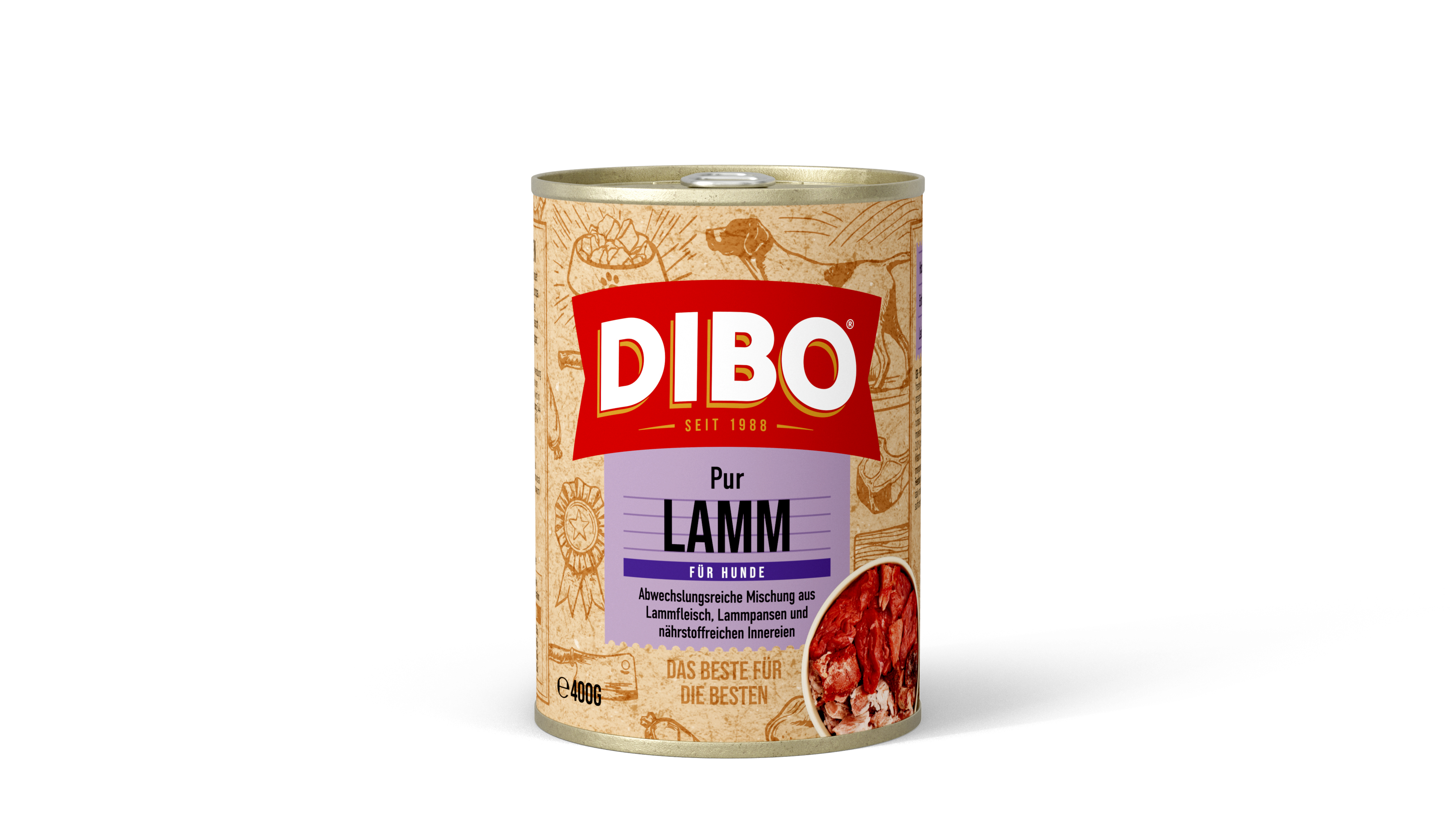 DIBO - LAMM PUR, 400g-Dose