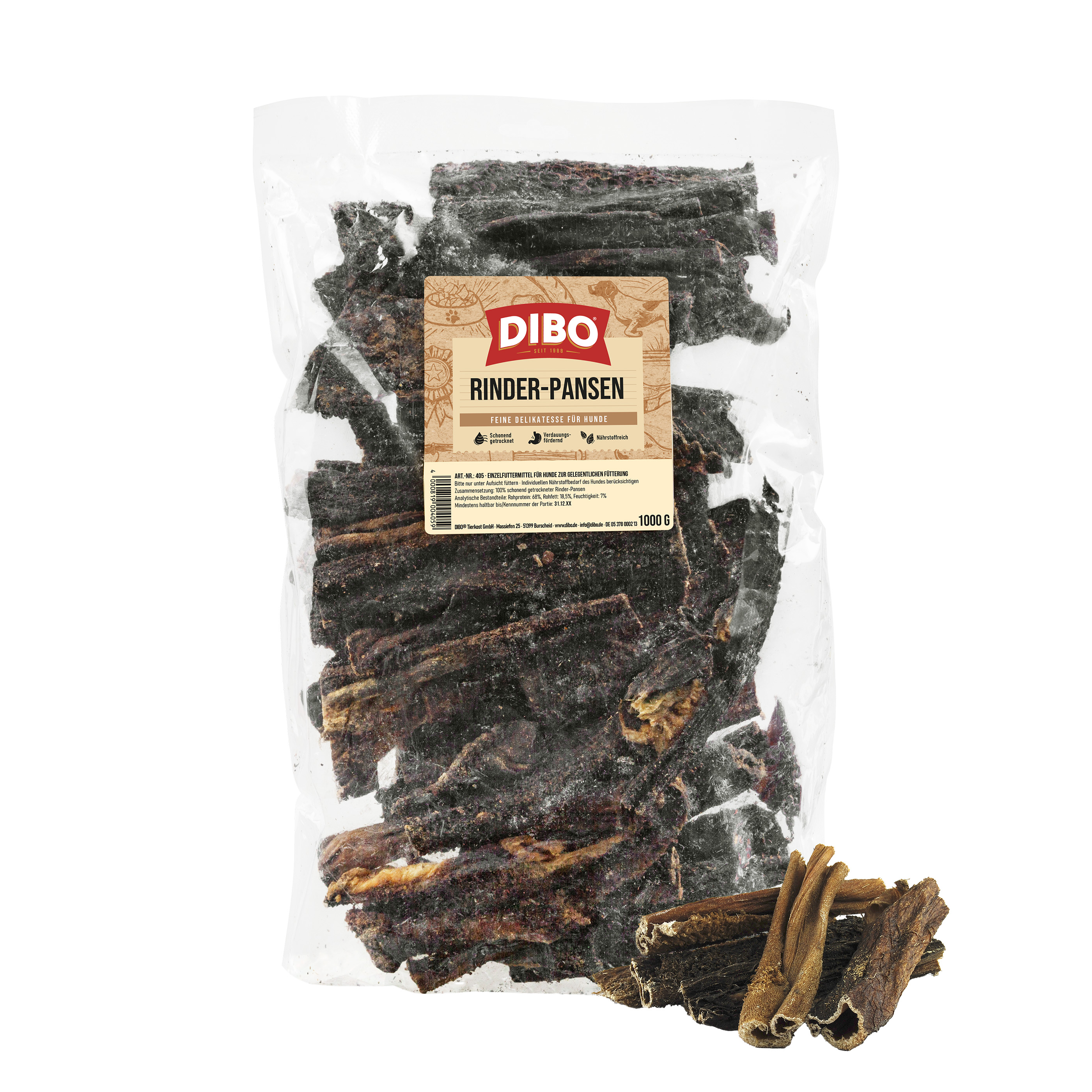 DIBO Rinder-Pansen, 1000g-Beutel