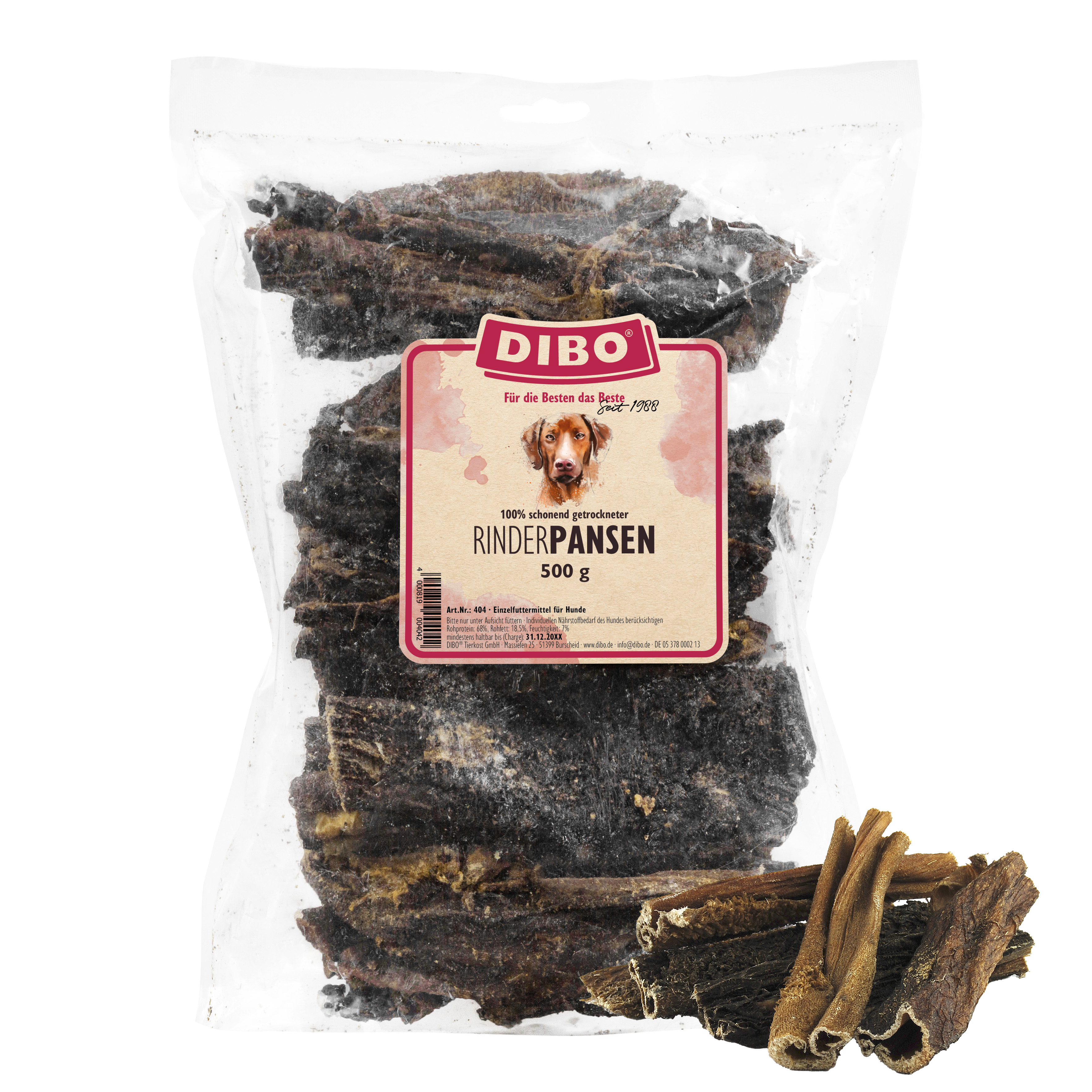 DIBO Rinder-Pansen, 500g-Beutel