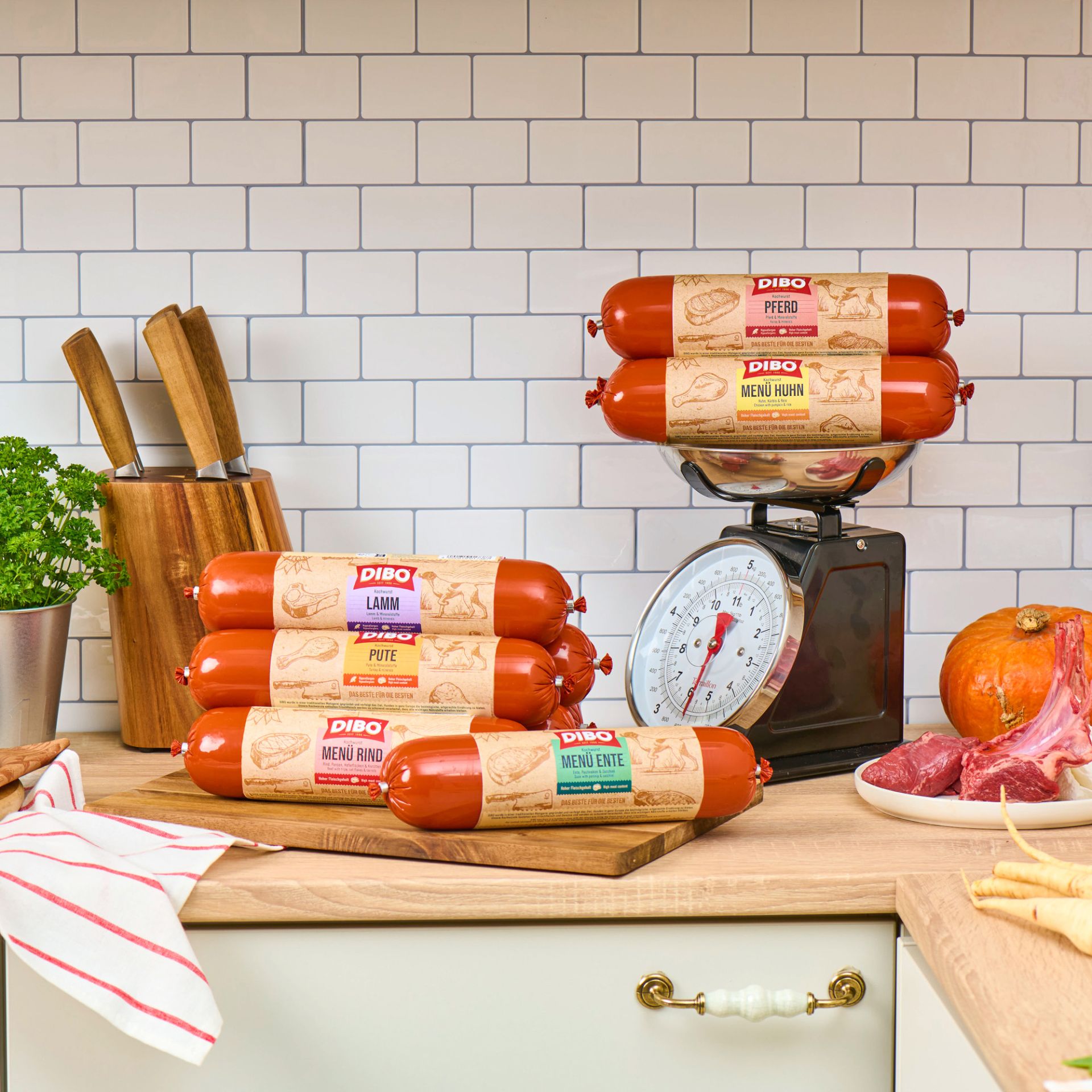 DIBO Kochwurst Menü Huhn