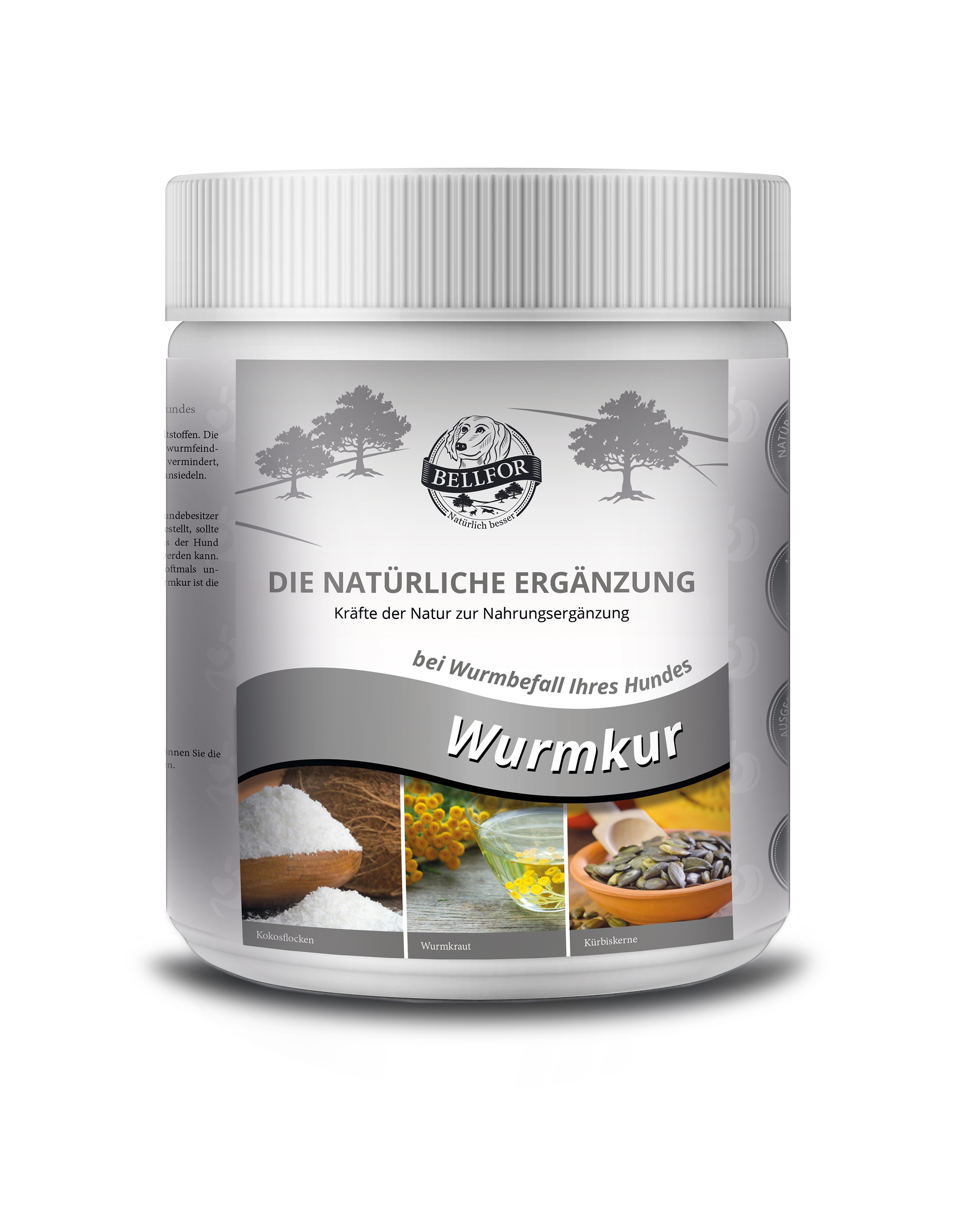 Bellfor Wurmkur-Pulver, 250g-Dose