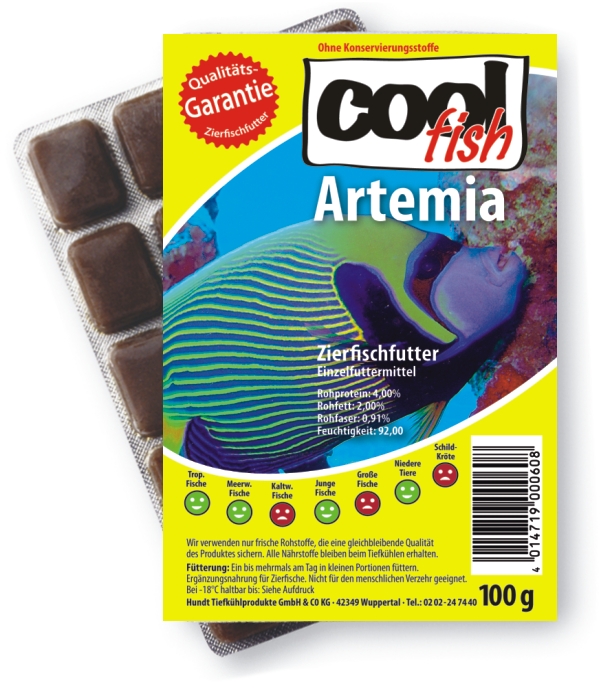 Cool Fish Artemia, 100g-Blister