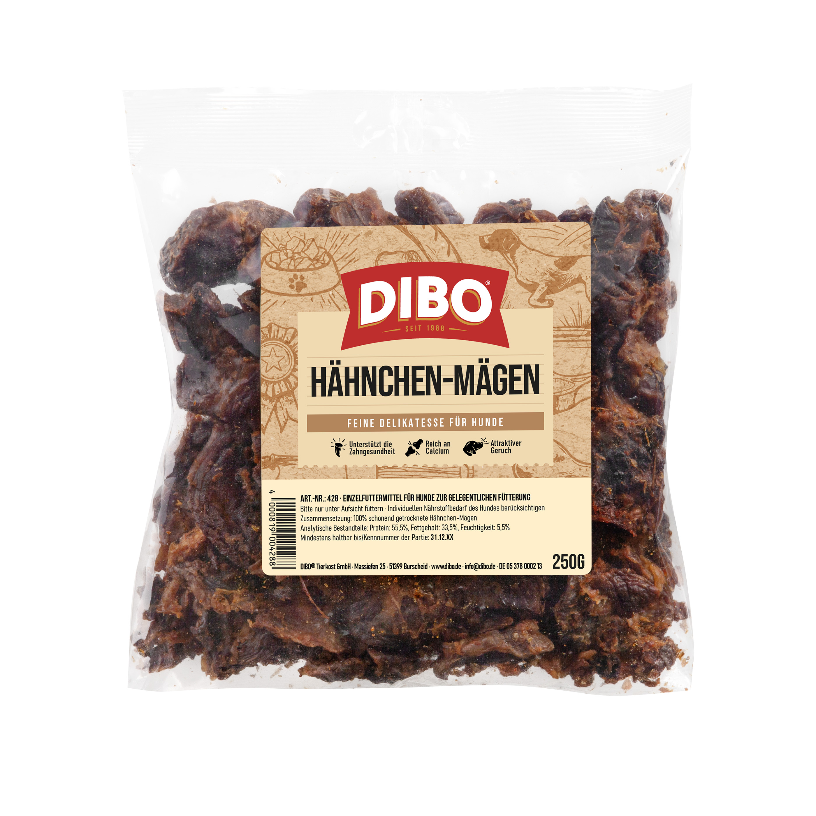 DIBO Hähnchen-Mägen, 250g-Beutel