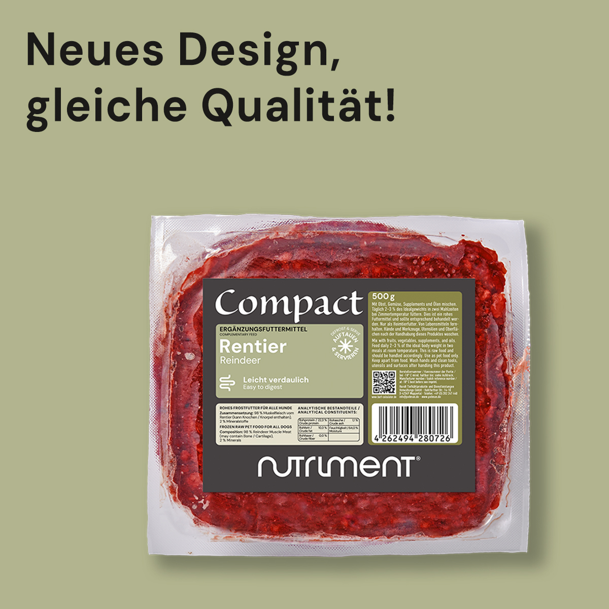 Nutriment Compact RENTIER