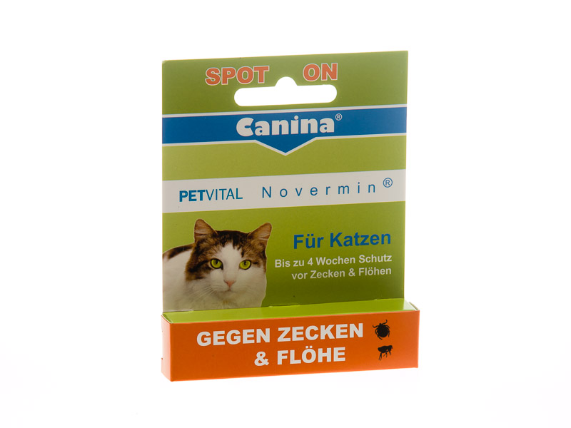 PETVITAL Novermin für Katzen, 4 x 2ml