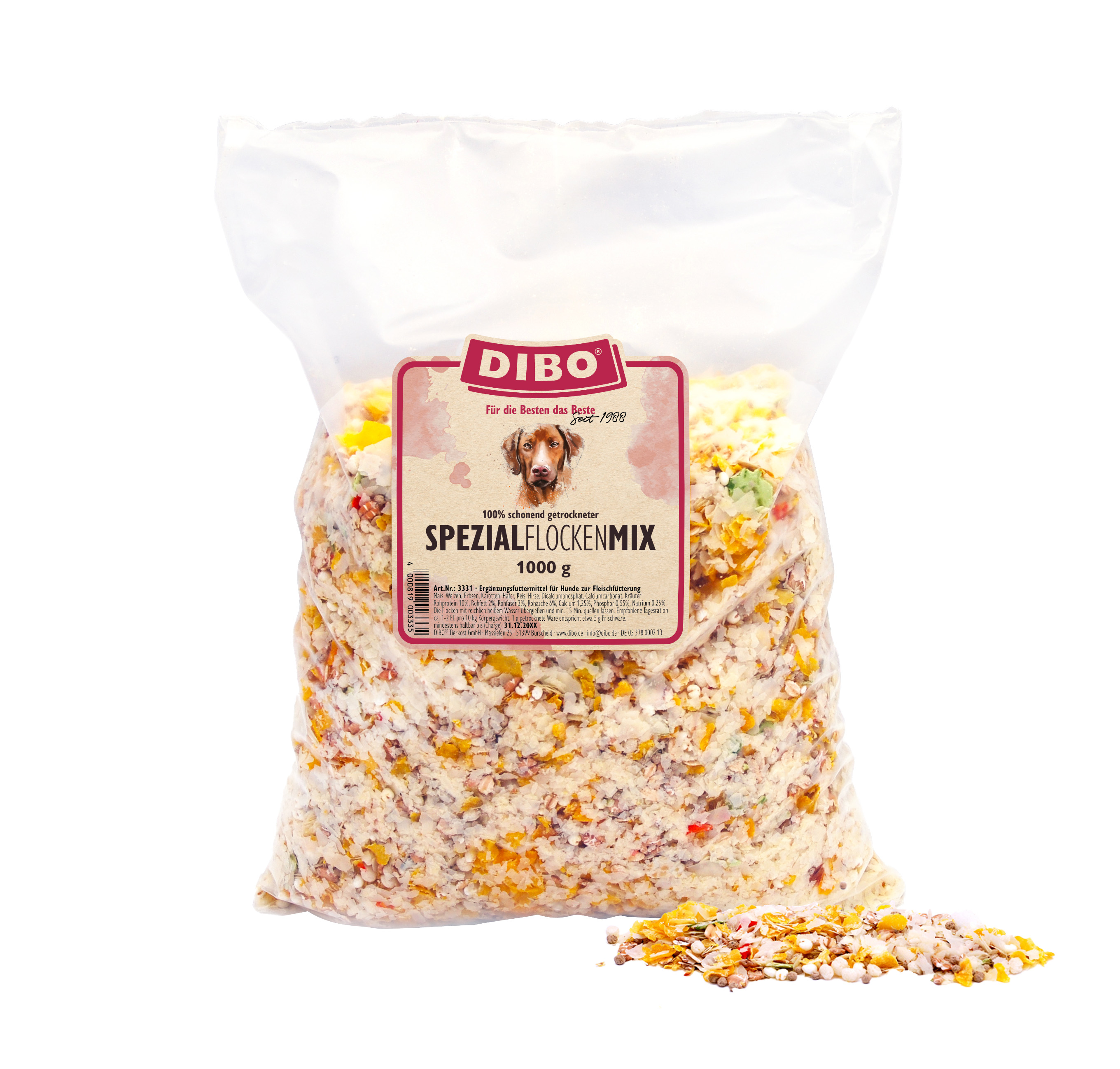 DIBO Spezial-Flocken-Mix, 1kg-Beutel