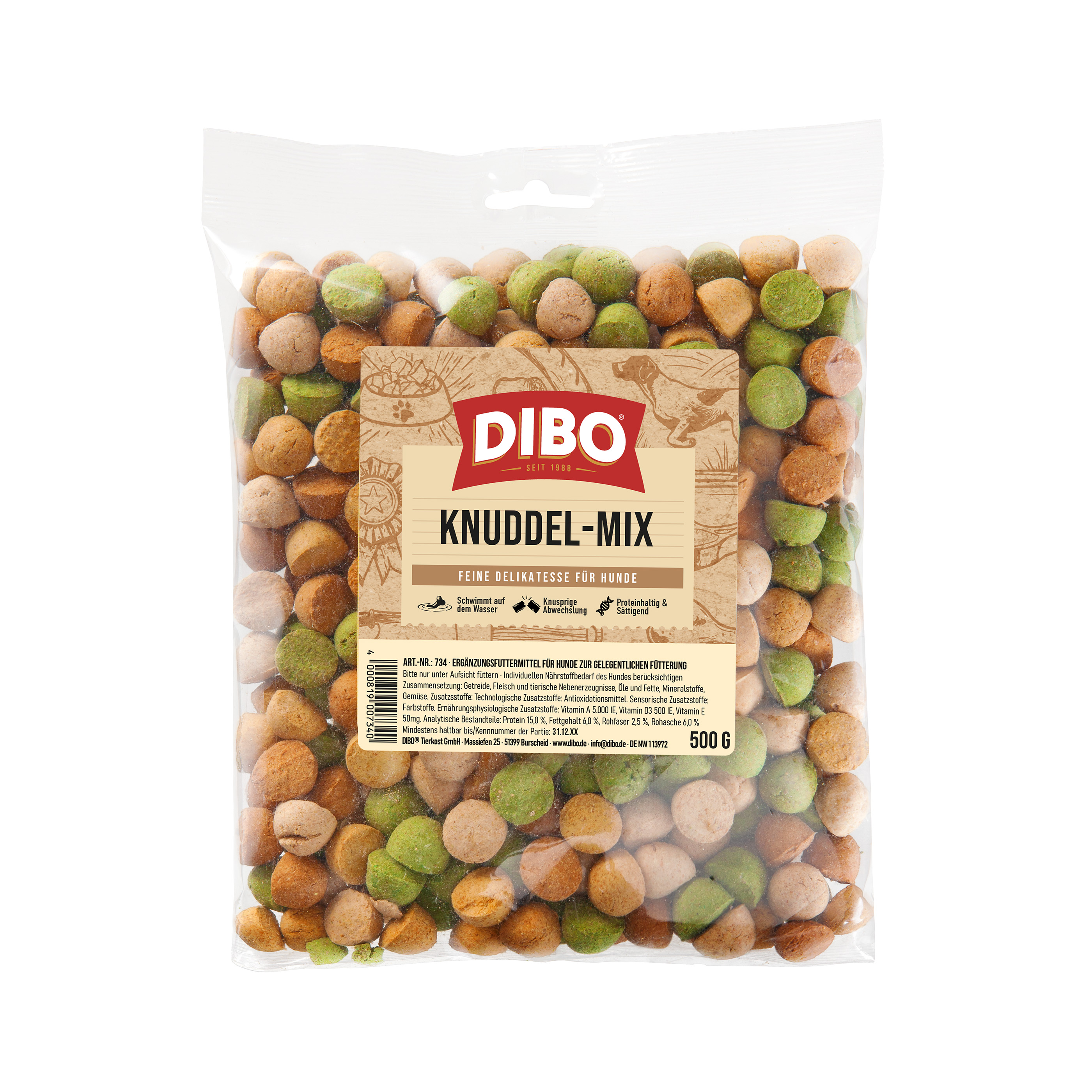 DIBO Knuddel-Mix, 10kg-Karton