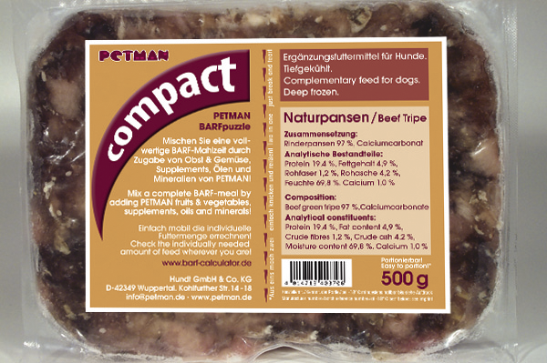 PETMAN compact Naturpansen