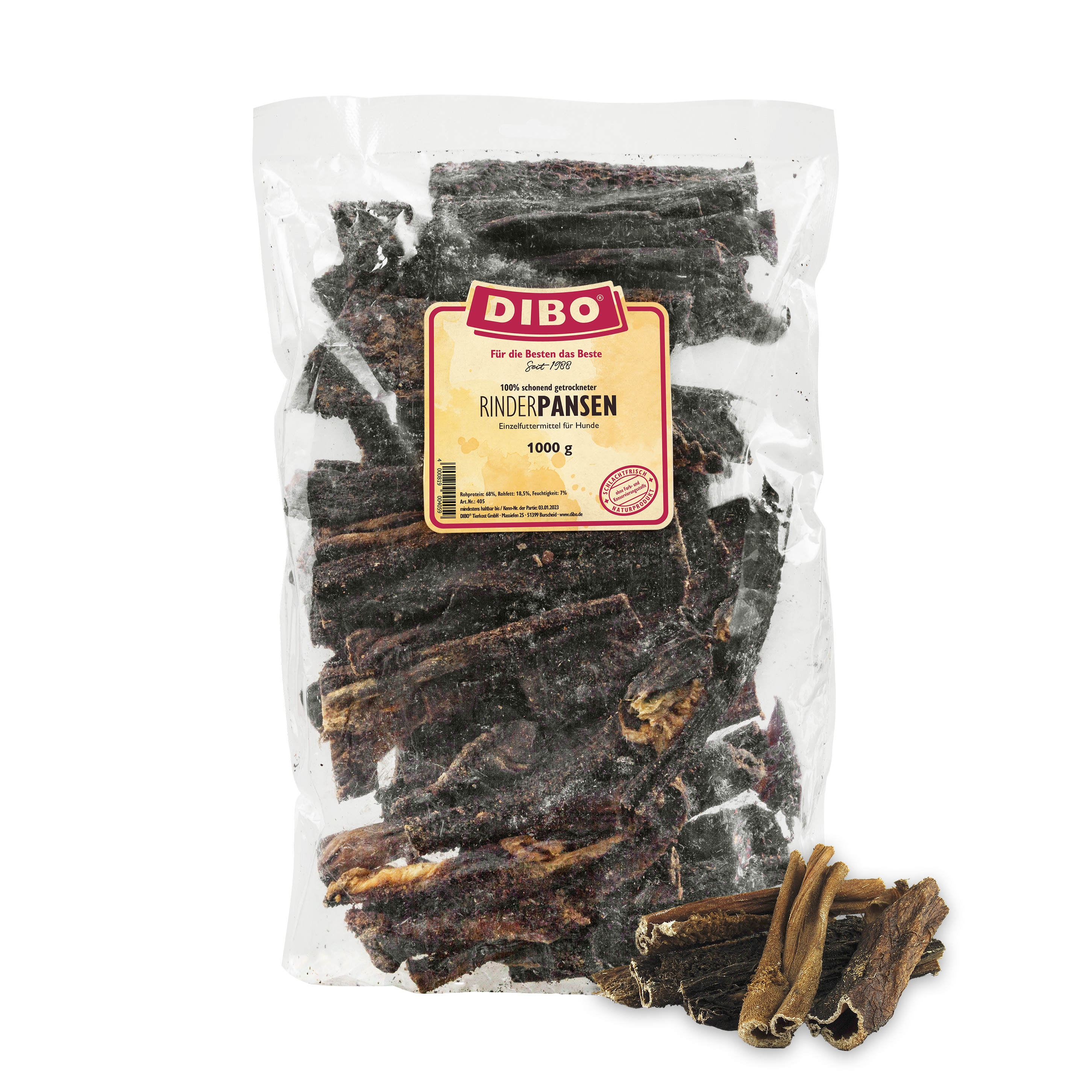 DIBO Rinder-Pansen 1000g-Beutel
