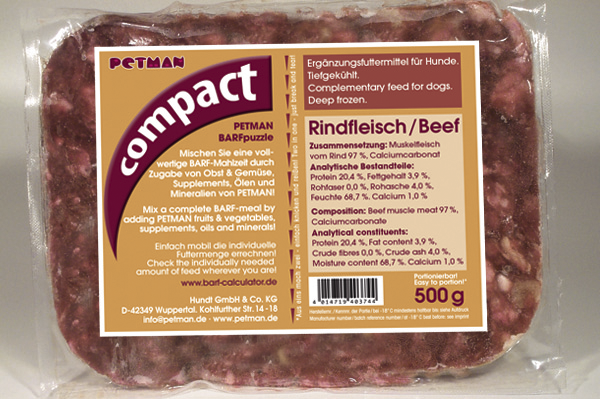 PETMAN compact Rindfleisch