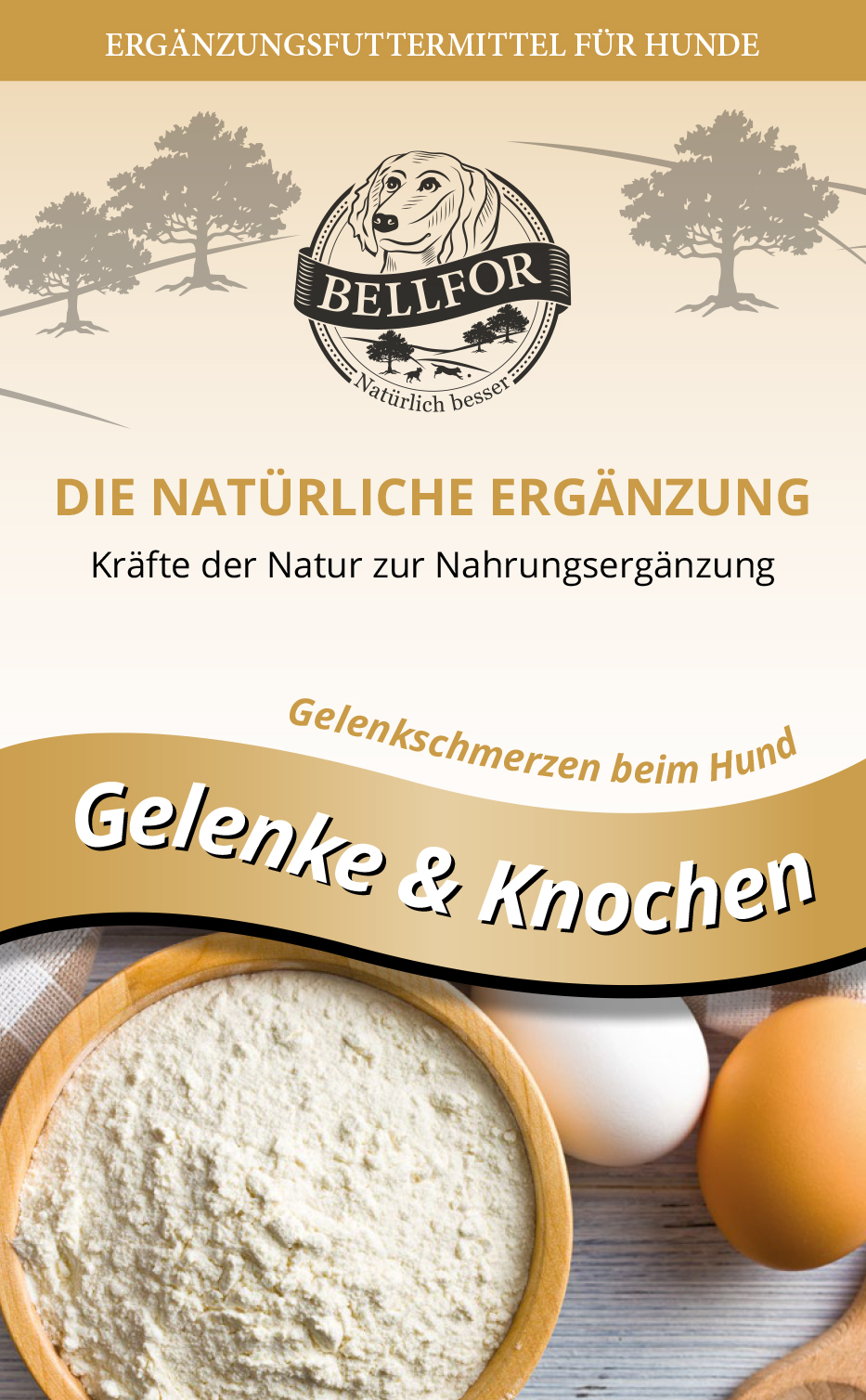 Bellfor "Knochen & Gelenke"-Kekse, 200g-Beutel