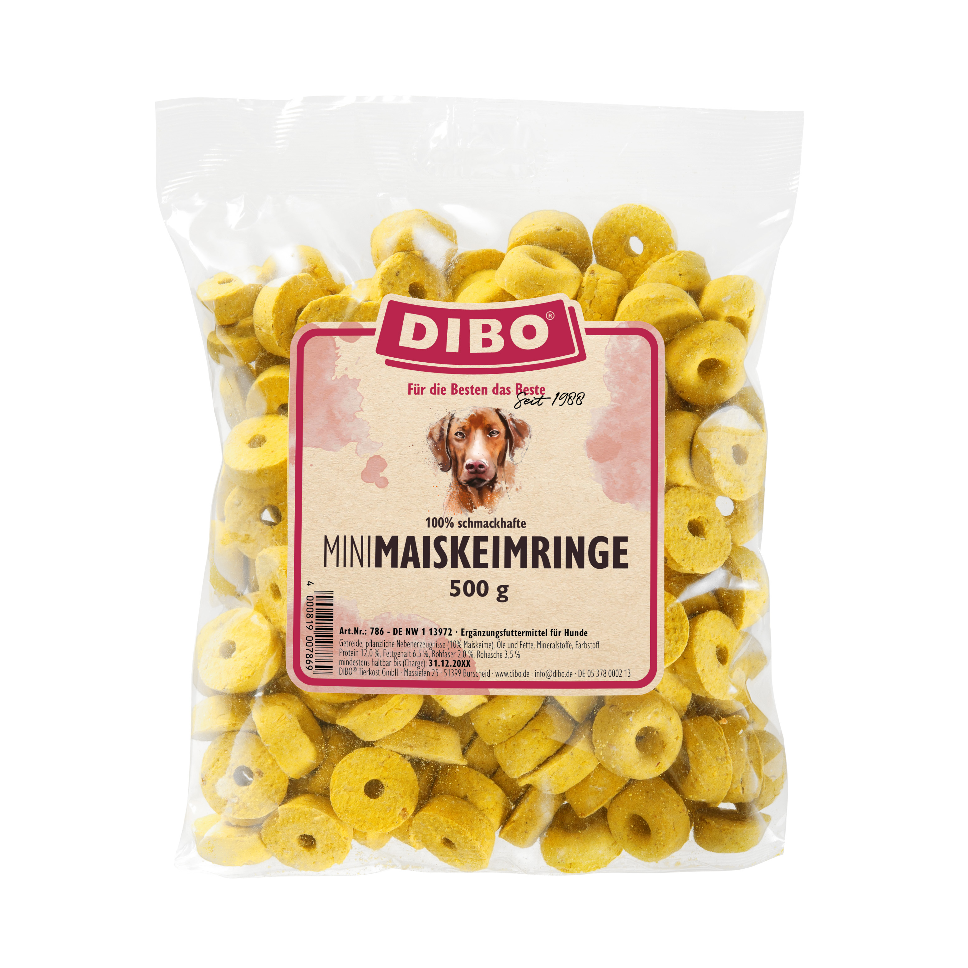 DIBO Mini-Maiskeimringe, 500g-Beutel