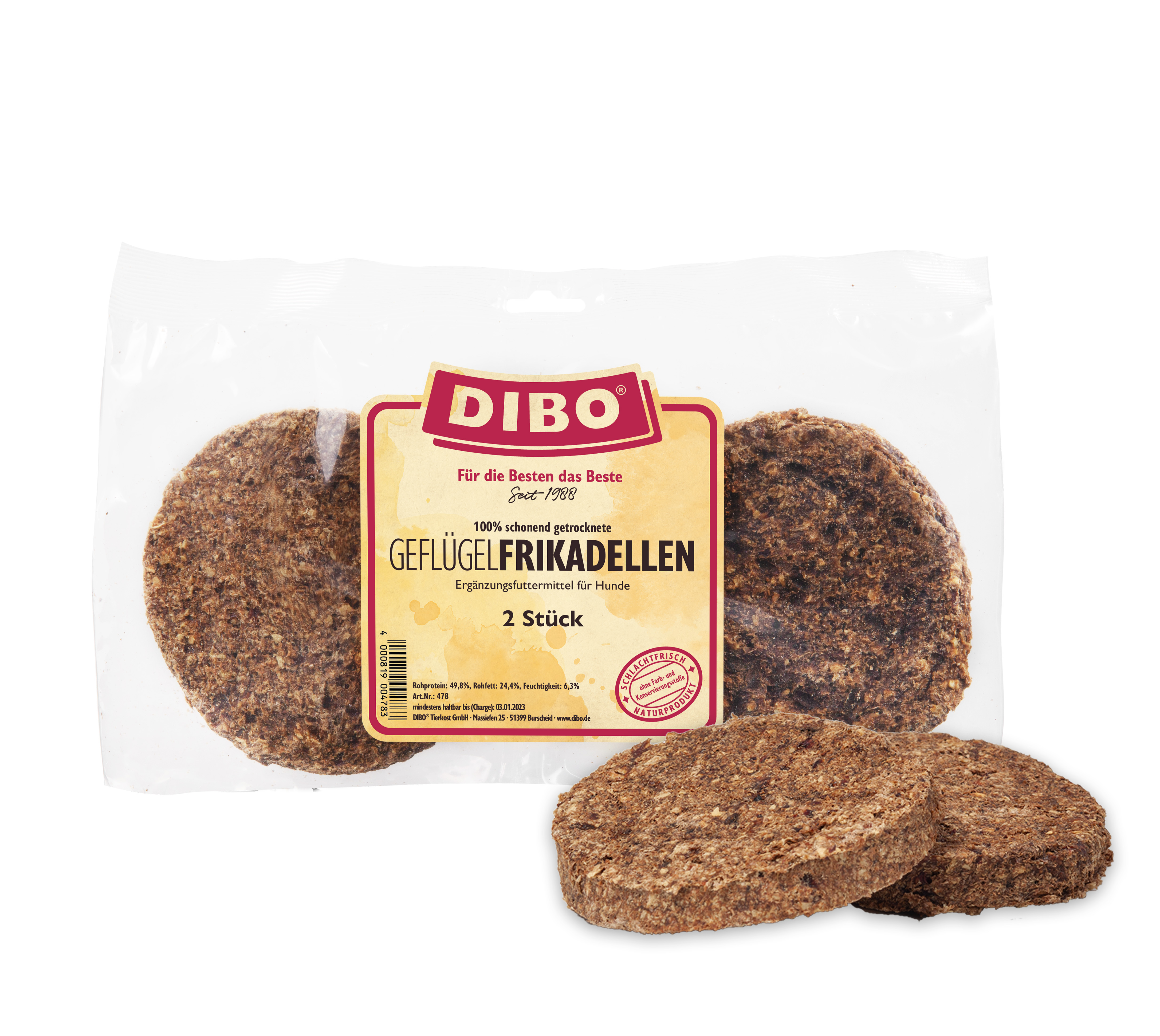 Dibo Geflügel-Frikadellen