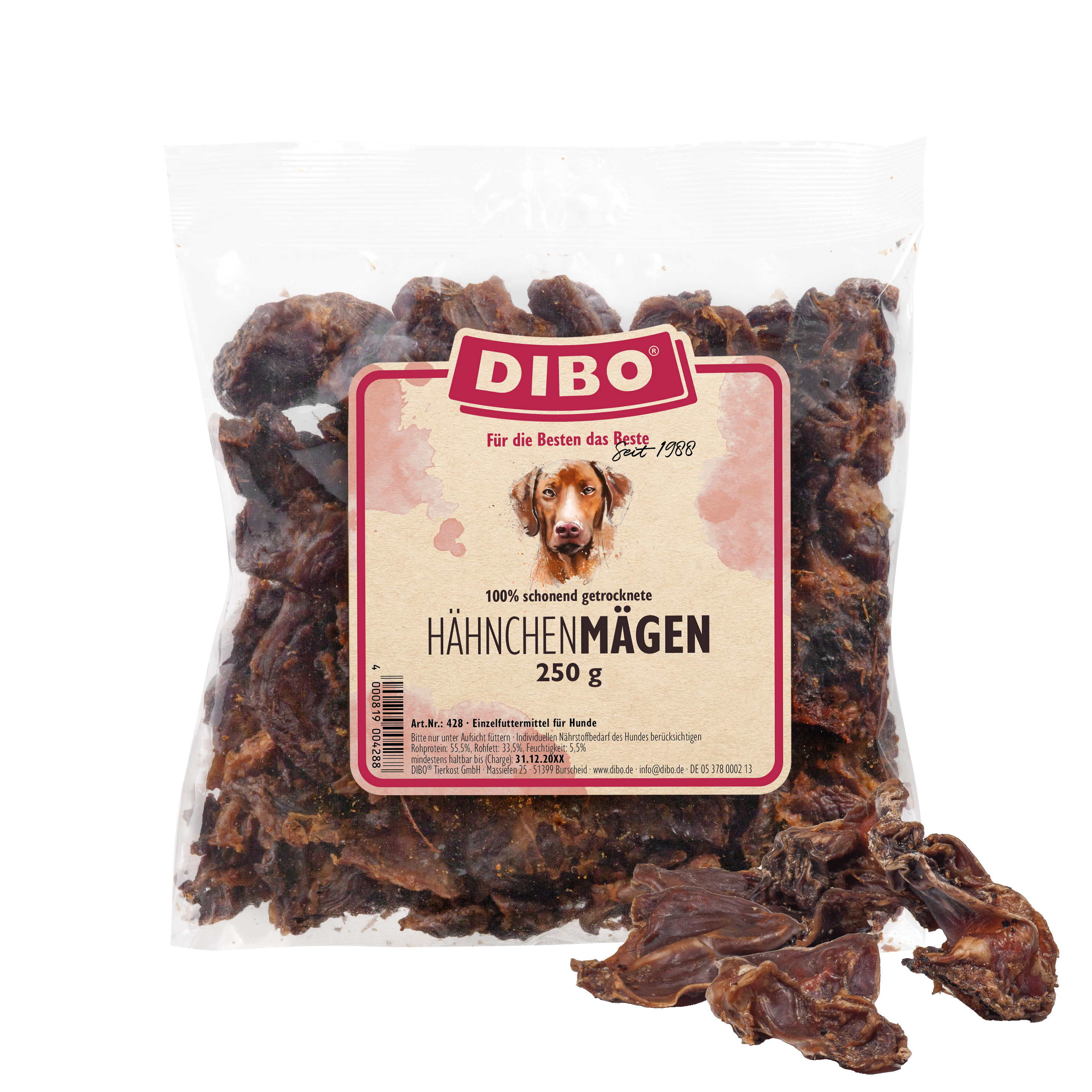 DIBO Hähnchen-Mägen, 250g-Beutel