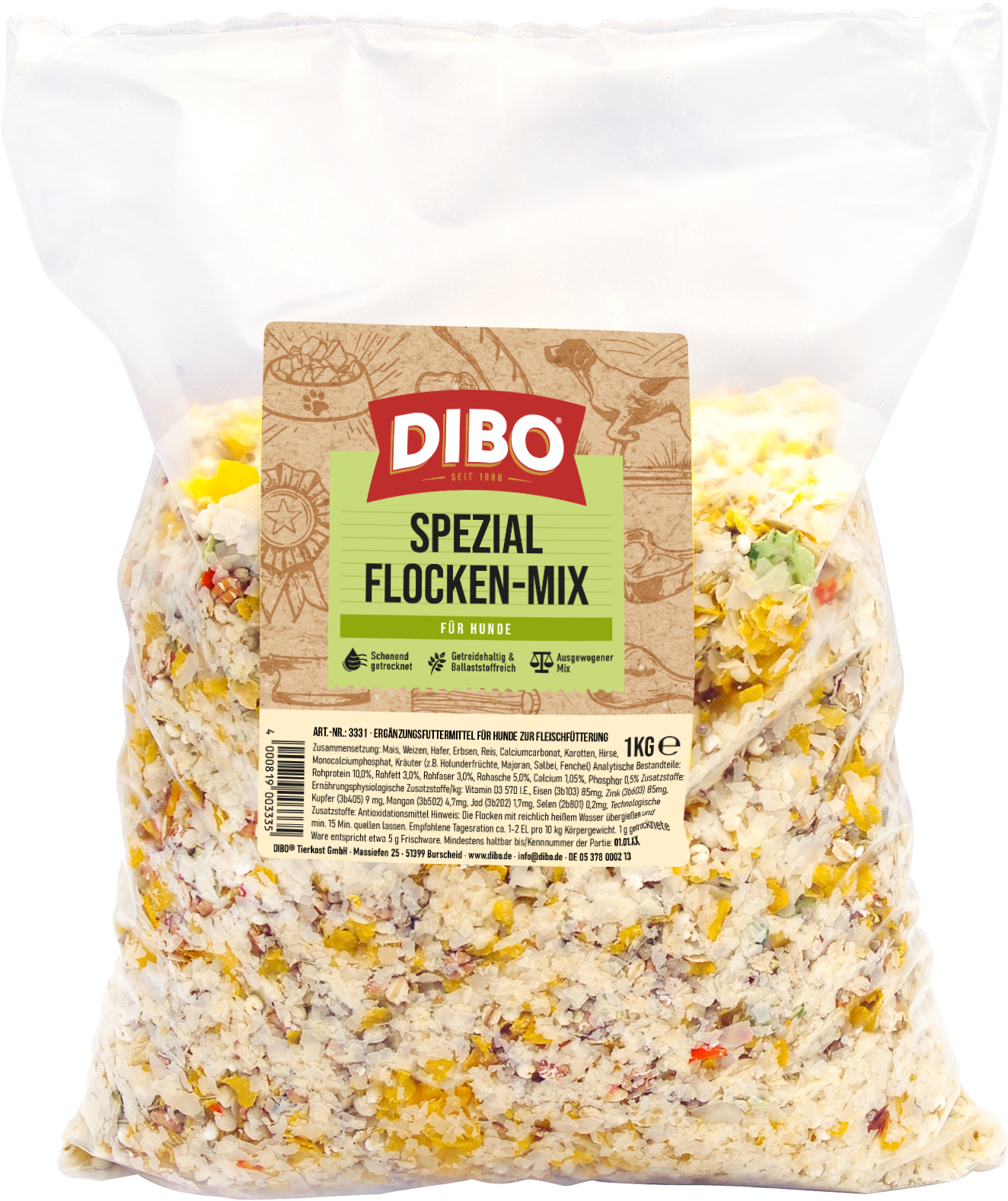DIBO Spezial-Flocken-Mix, 1kg-Beutel