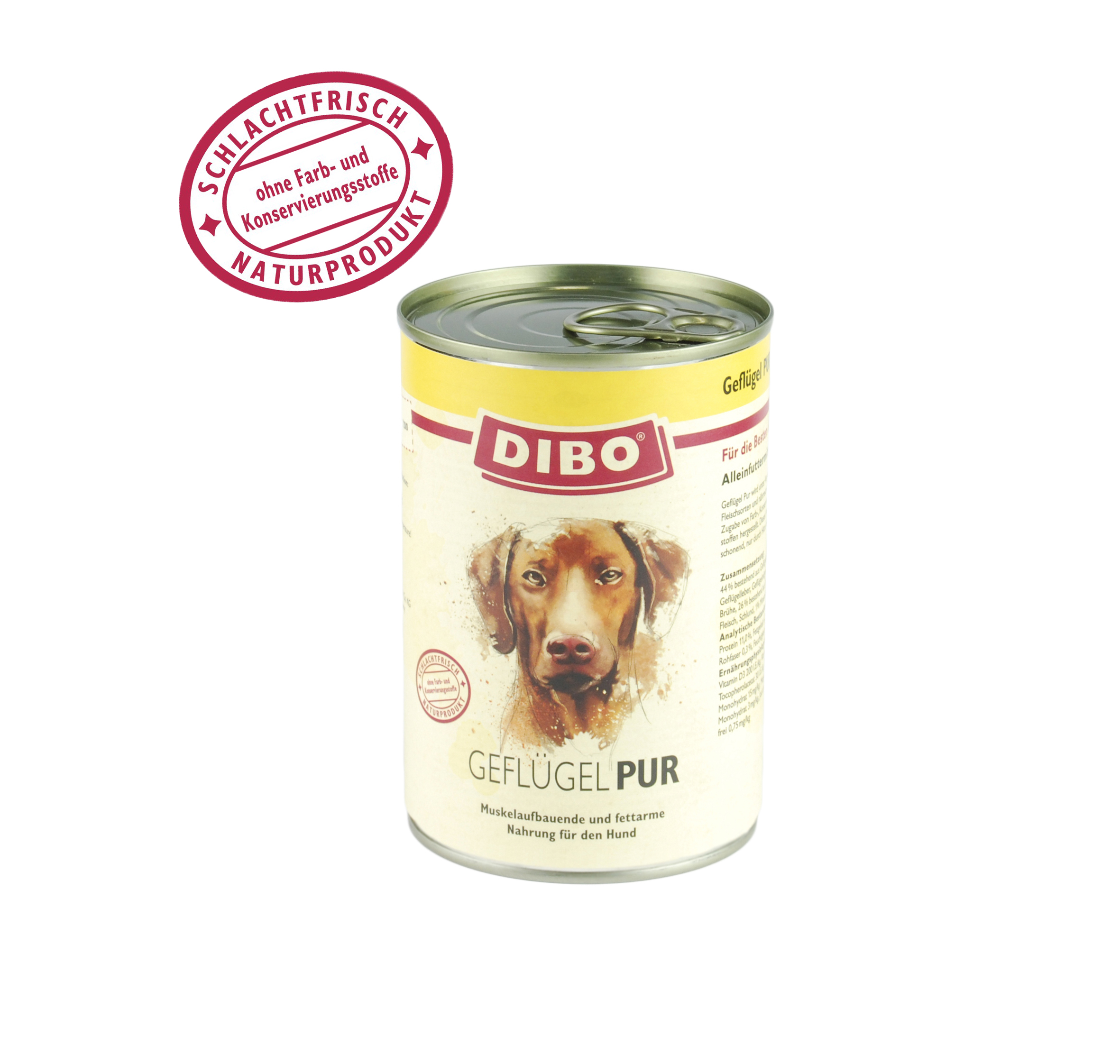 DIBO - GEFLÜGEL PUR, 400g-Dose