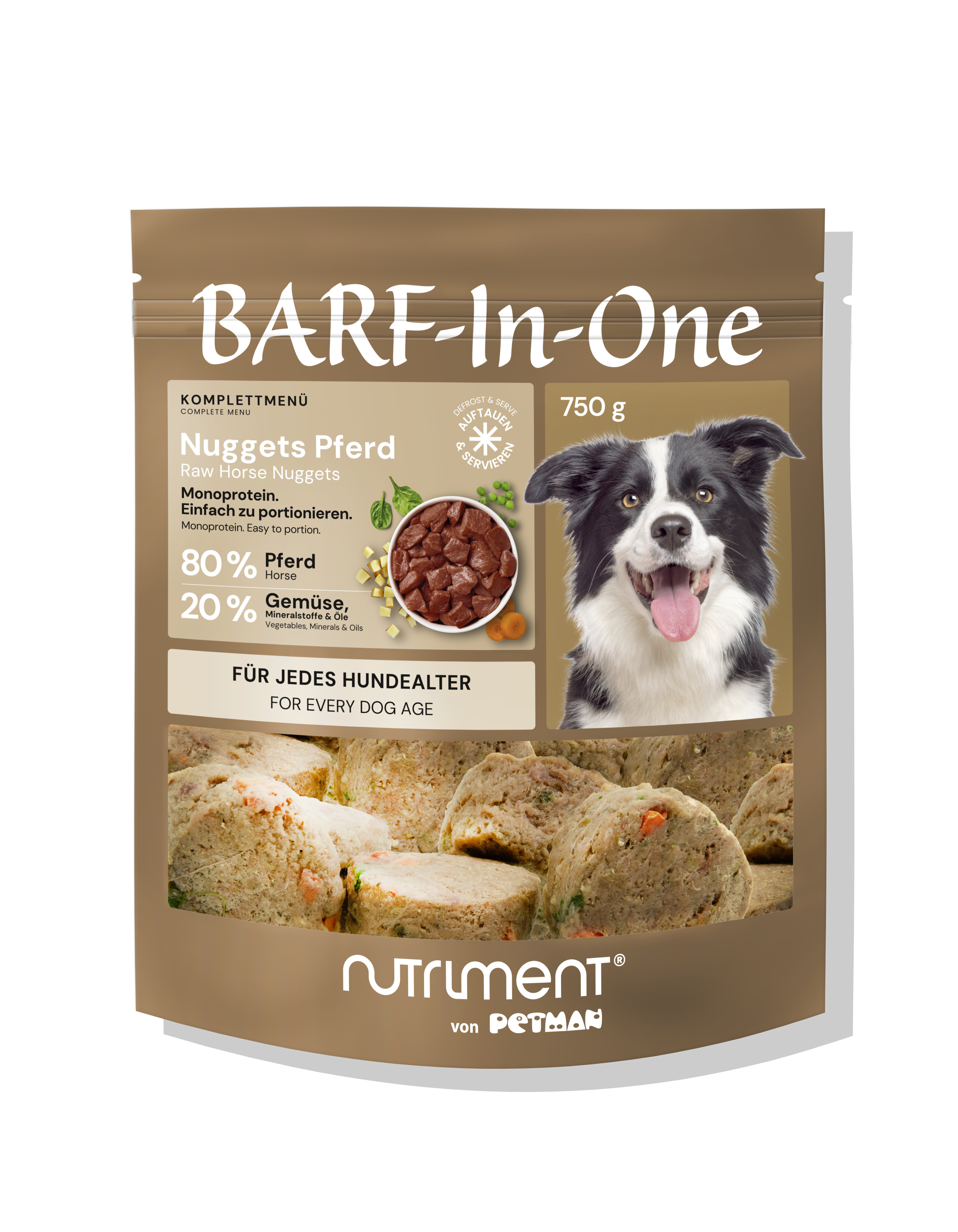 Nutriment BARF In One PFERD Barf in One Nuggets Pferd